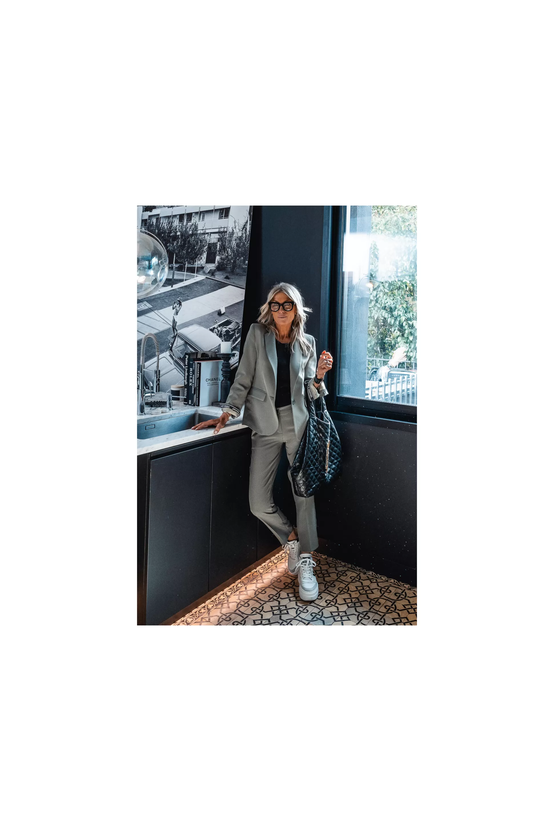 Discount Blazer Ama Kaki Vestes / Manteaux