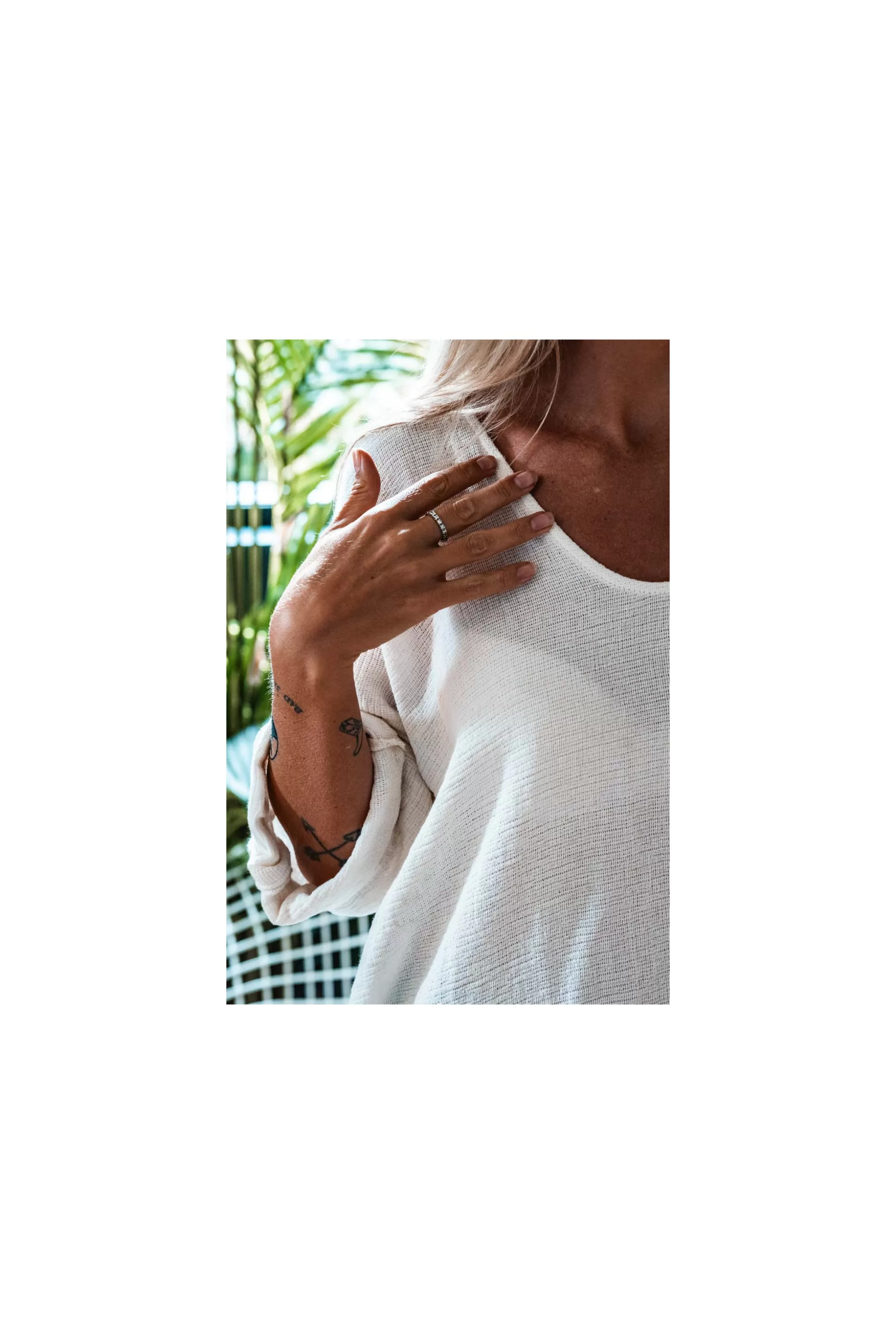 Fashion Blouse Banditas Narel Ecru Blouses / Chemises