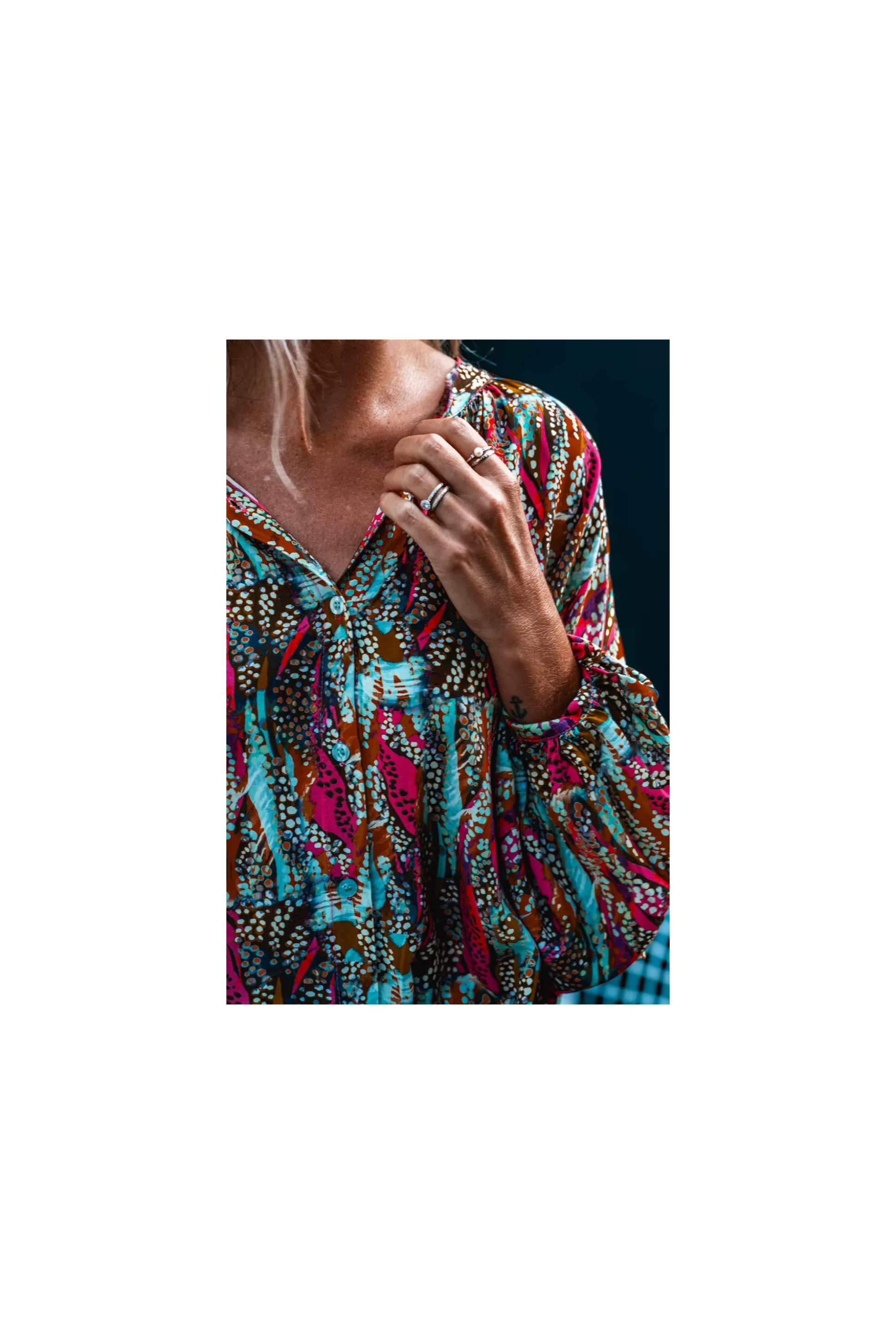 Flash Sale Blouse Banditas Sybile Imprime Blouses / Chemises
