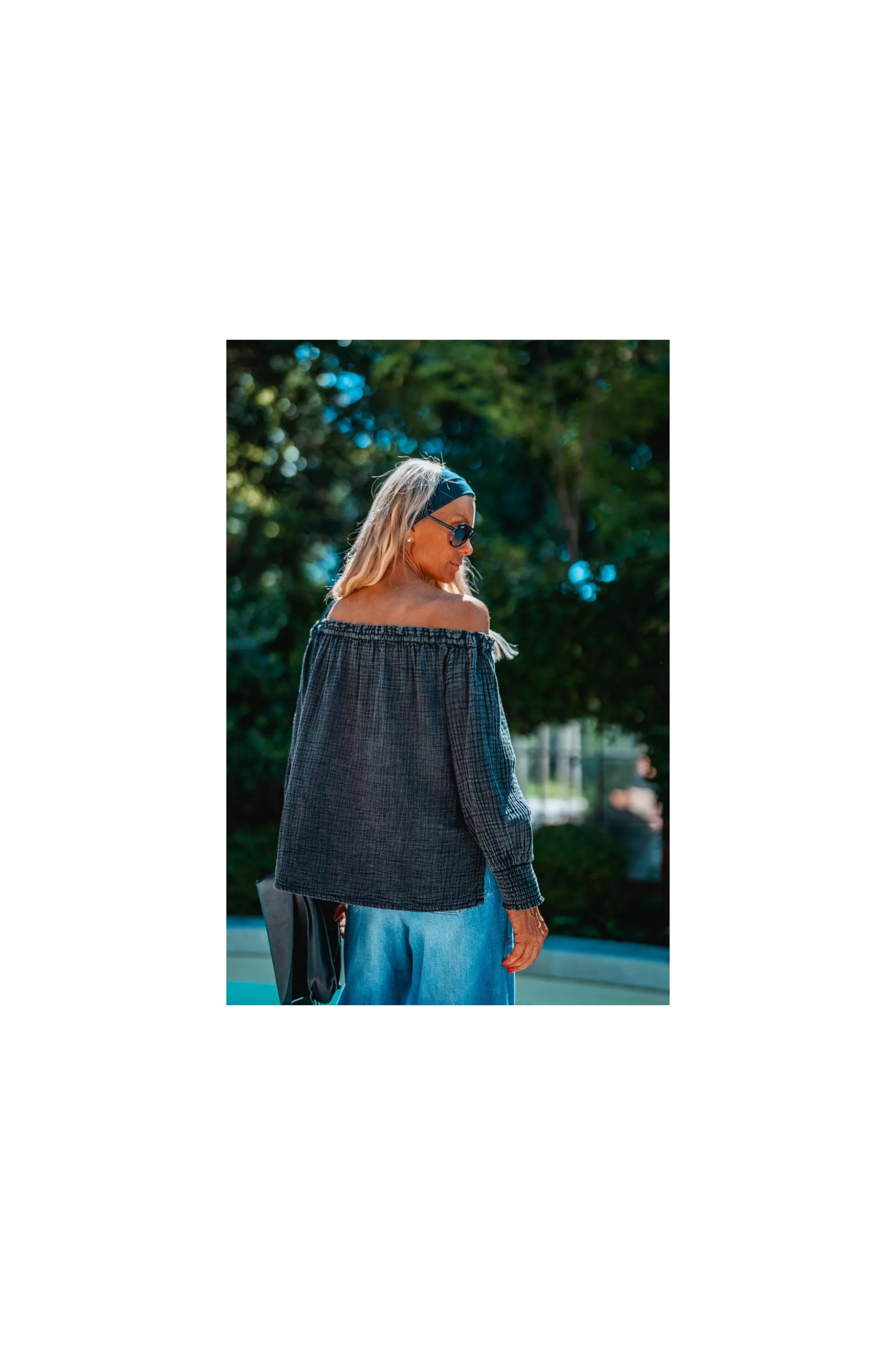 Clearance Blouse Eleo Noir Blouses / Chemises
