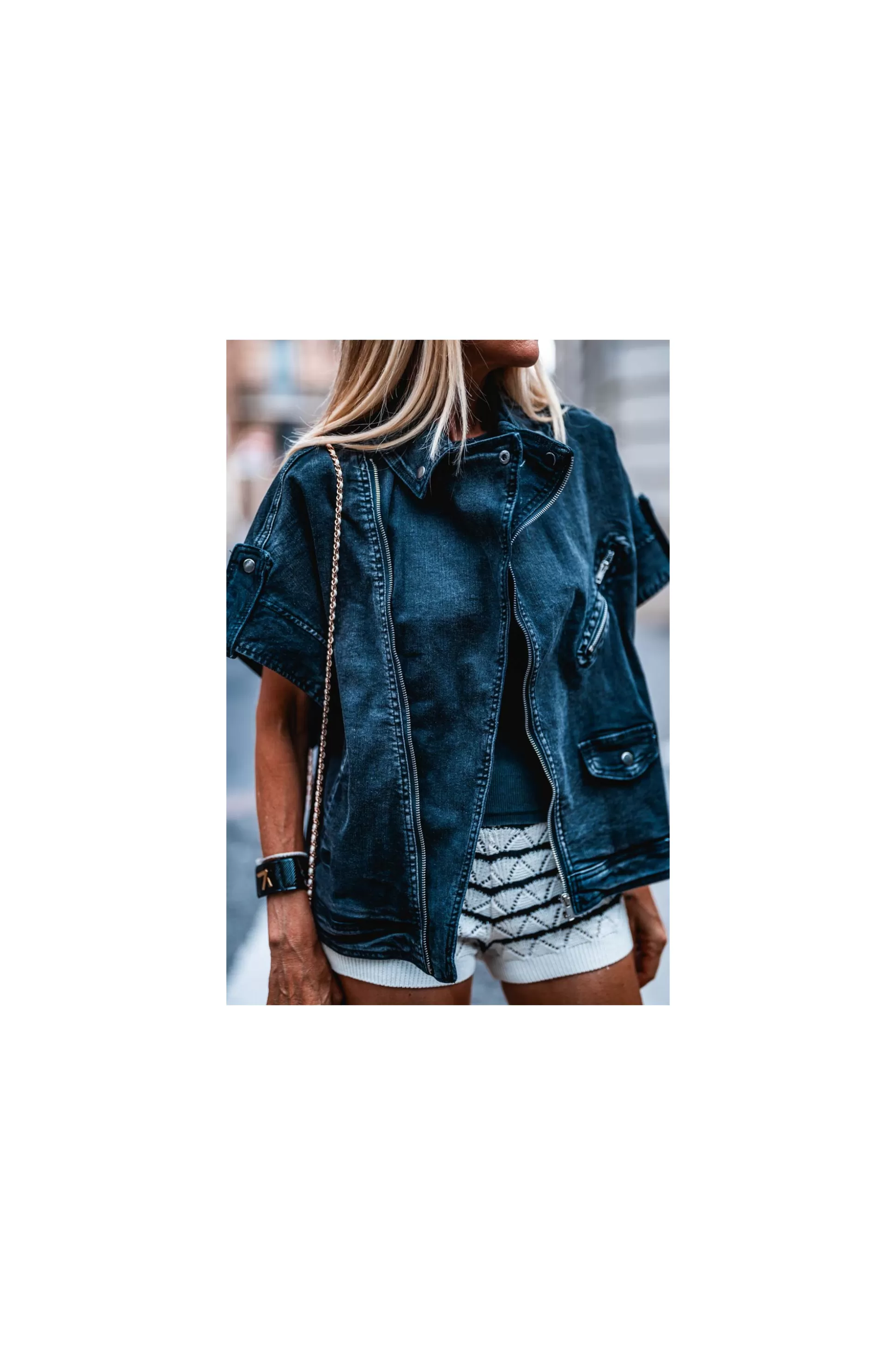 Online Blouson Duffy Anthracite Vestes / Manteaux