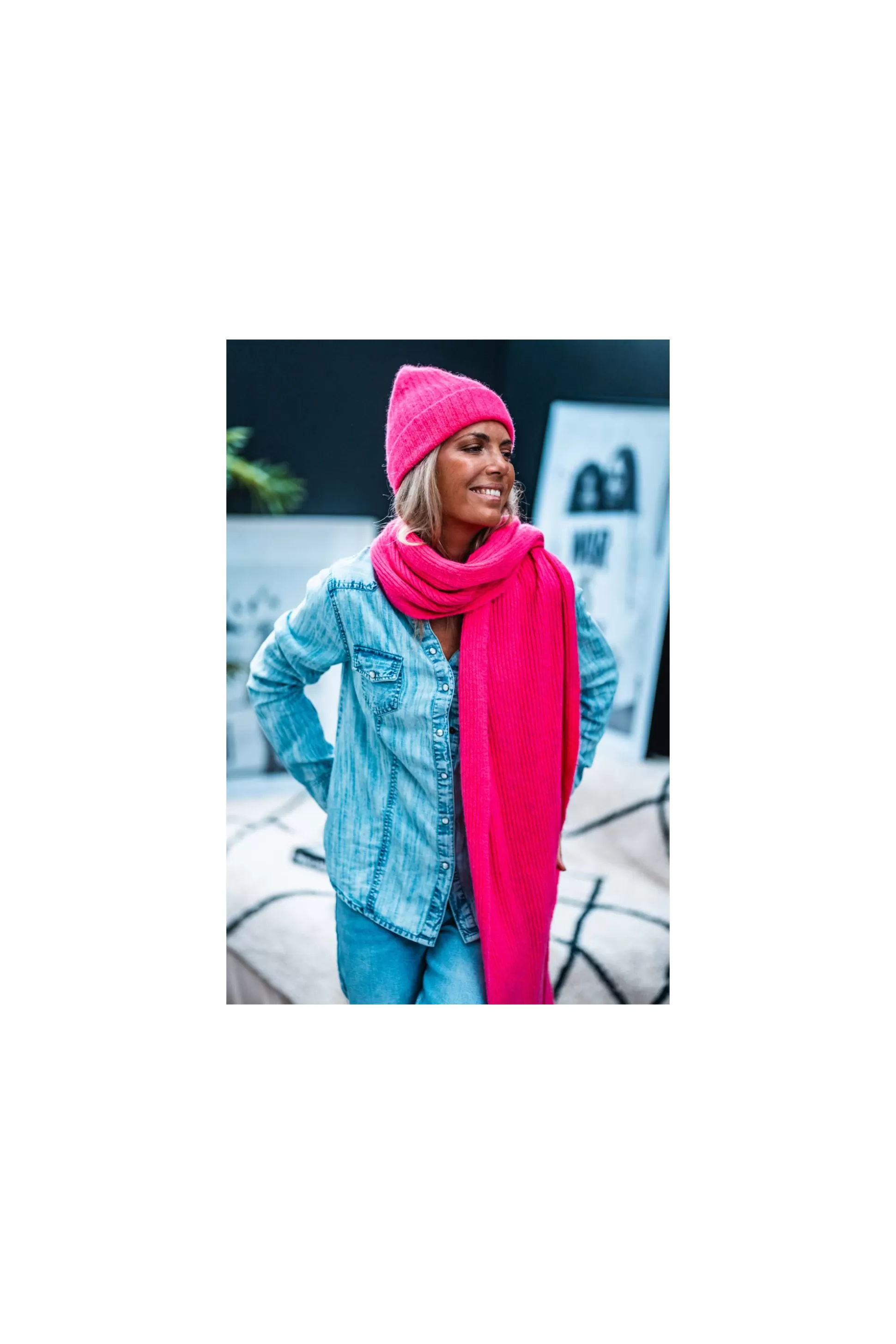 New Bonnet Lovely Fuchsia Accessoires