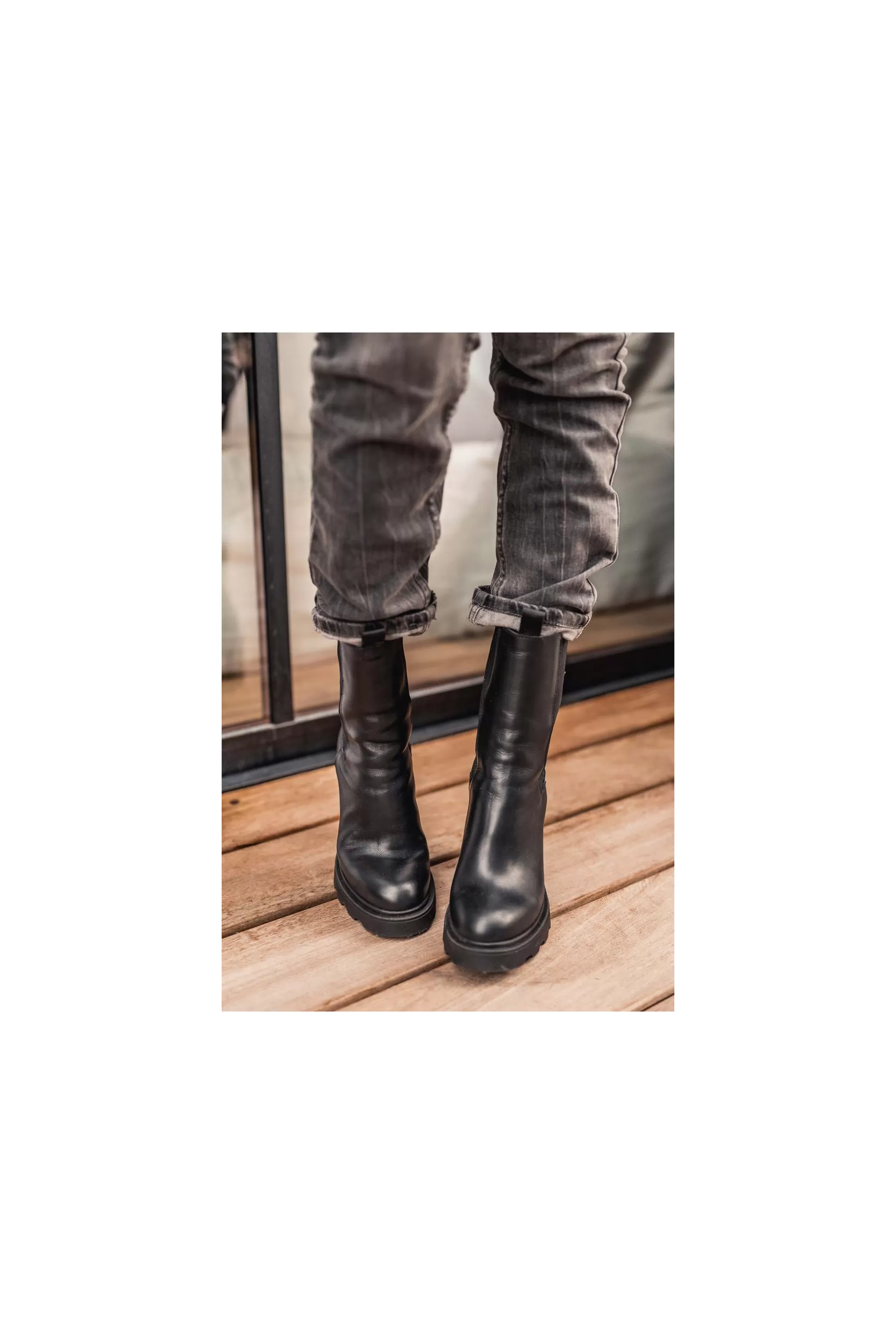 Store Boots Rosia Noir Chaussures