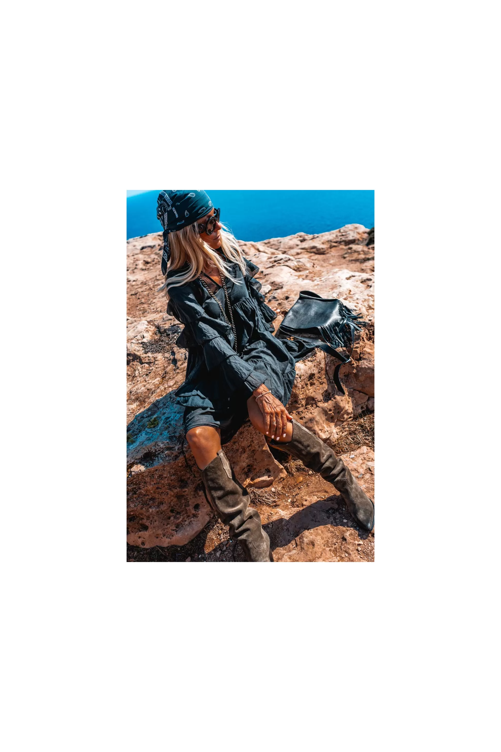 Outlet Bottes Kansa Kaki Chaussures