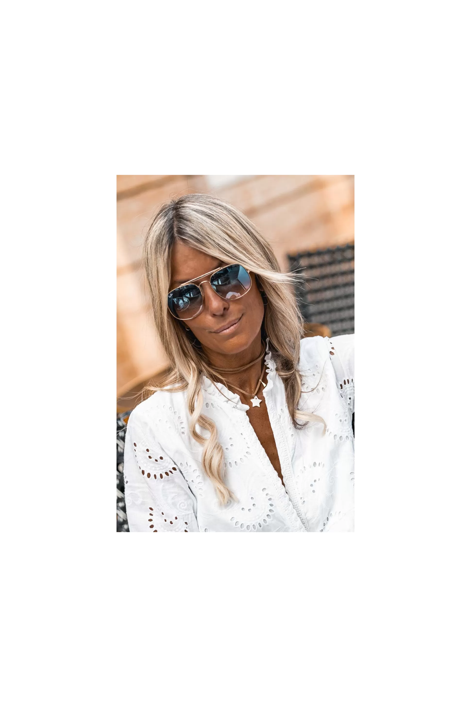 Flash Sale Bracelet / Collier Jane Naturel étoile Blanche Accessoires