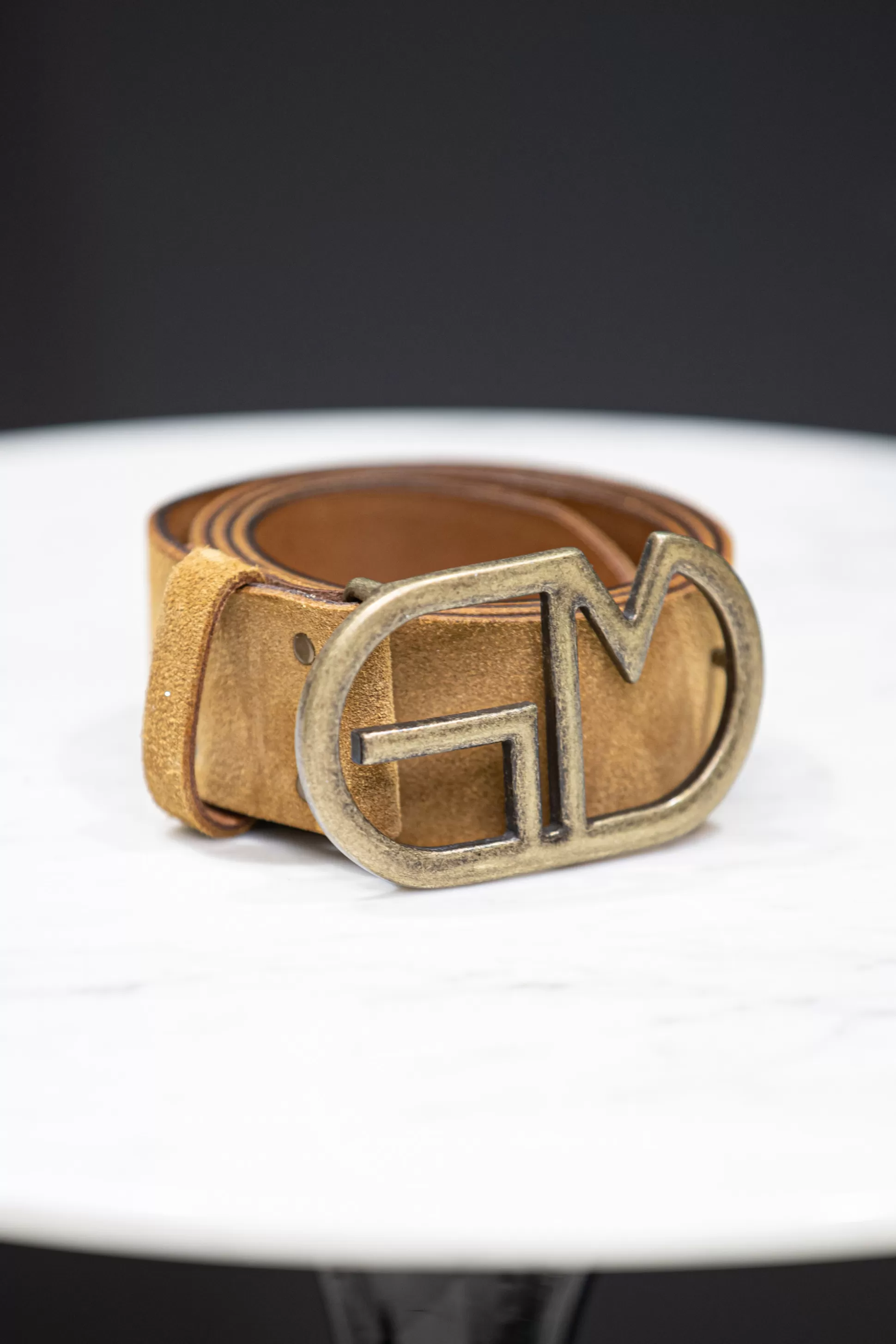 Cheap Ceinture Iconique Beige Accessoires