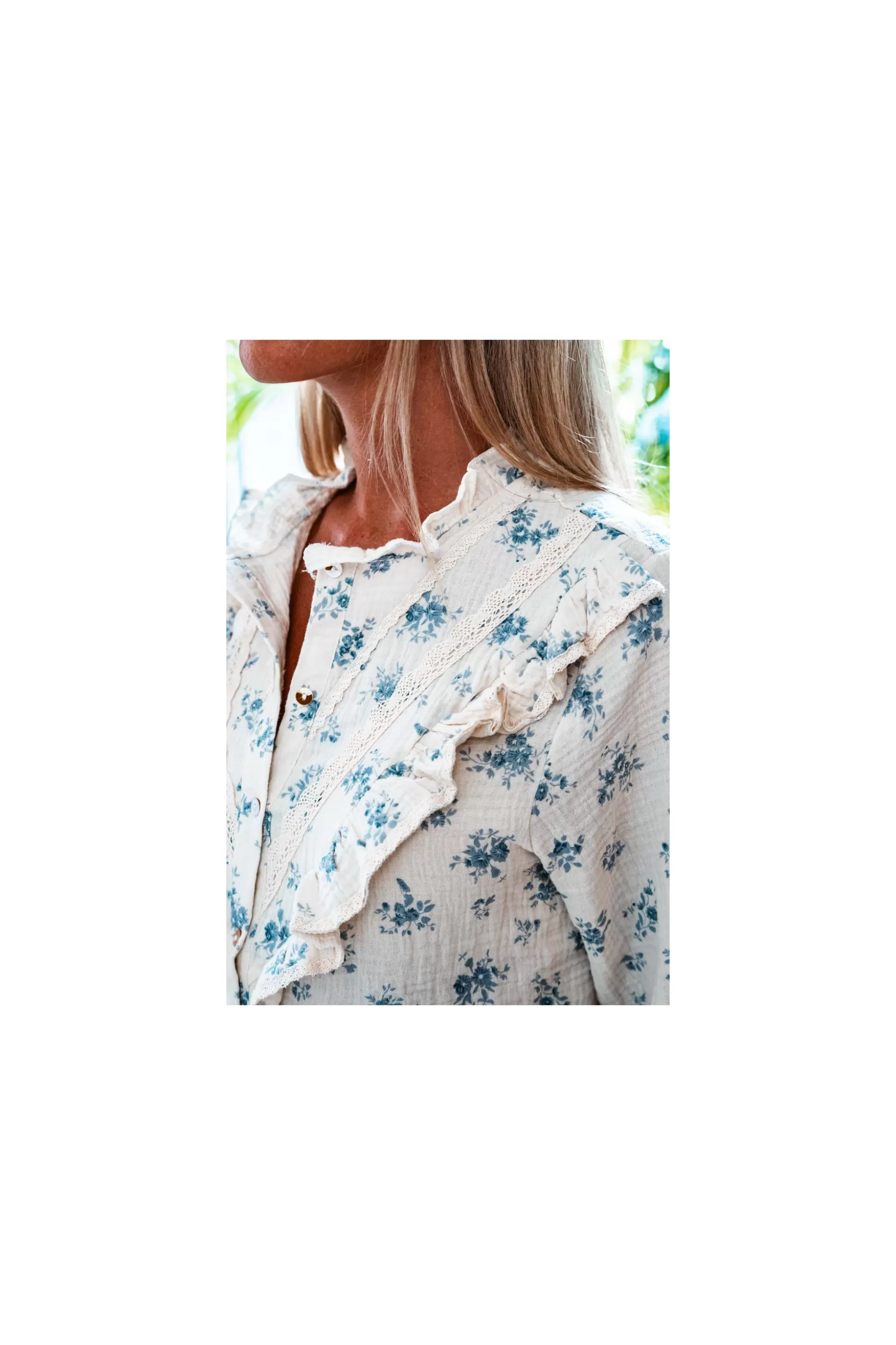 Cheap Chemise Erin Imprimee Blouses / Chemises
