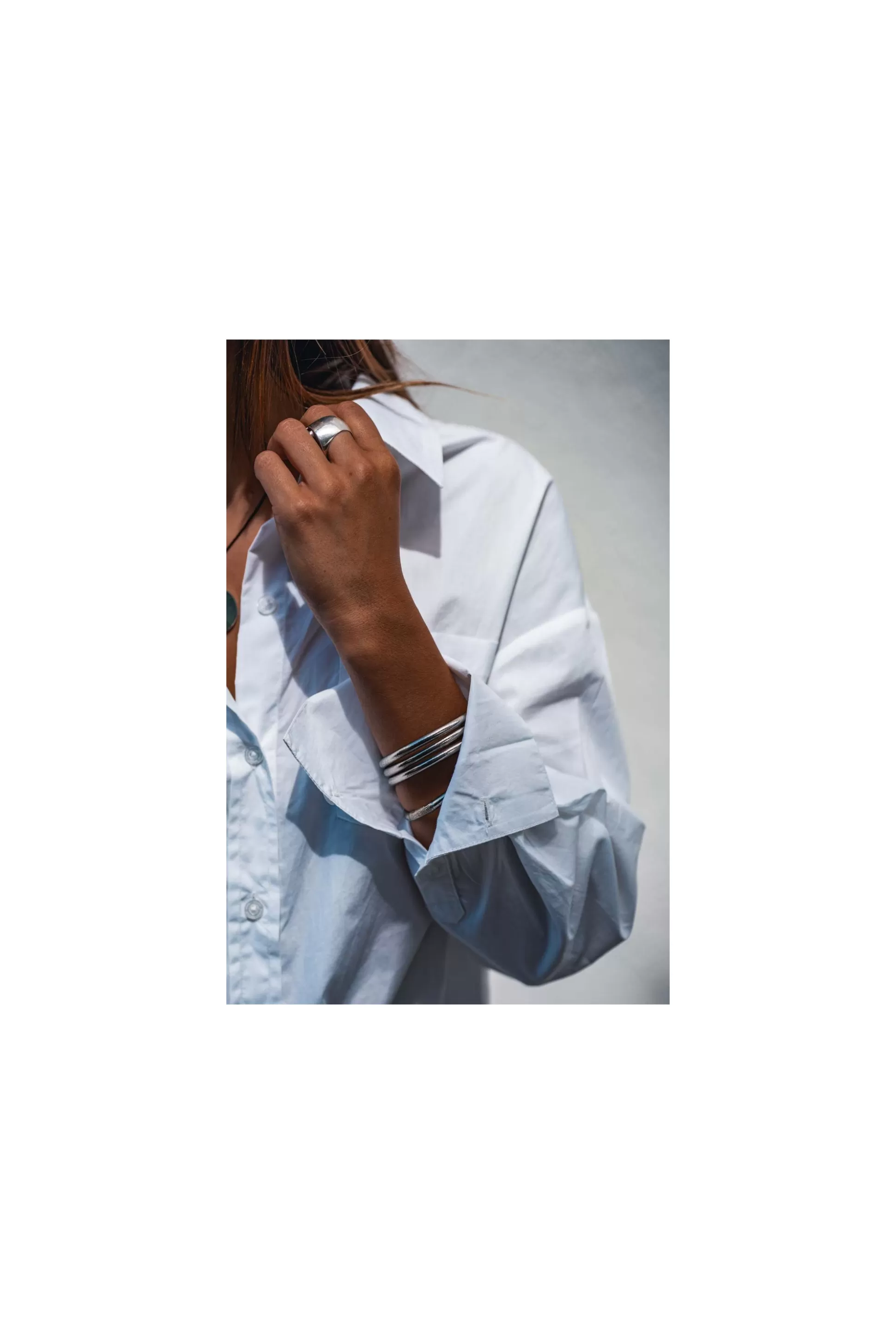 Flash Sale Chemise Sunny Blanc Blouses / Chemises
