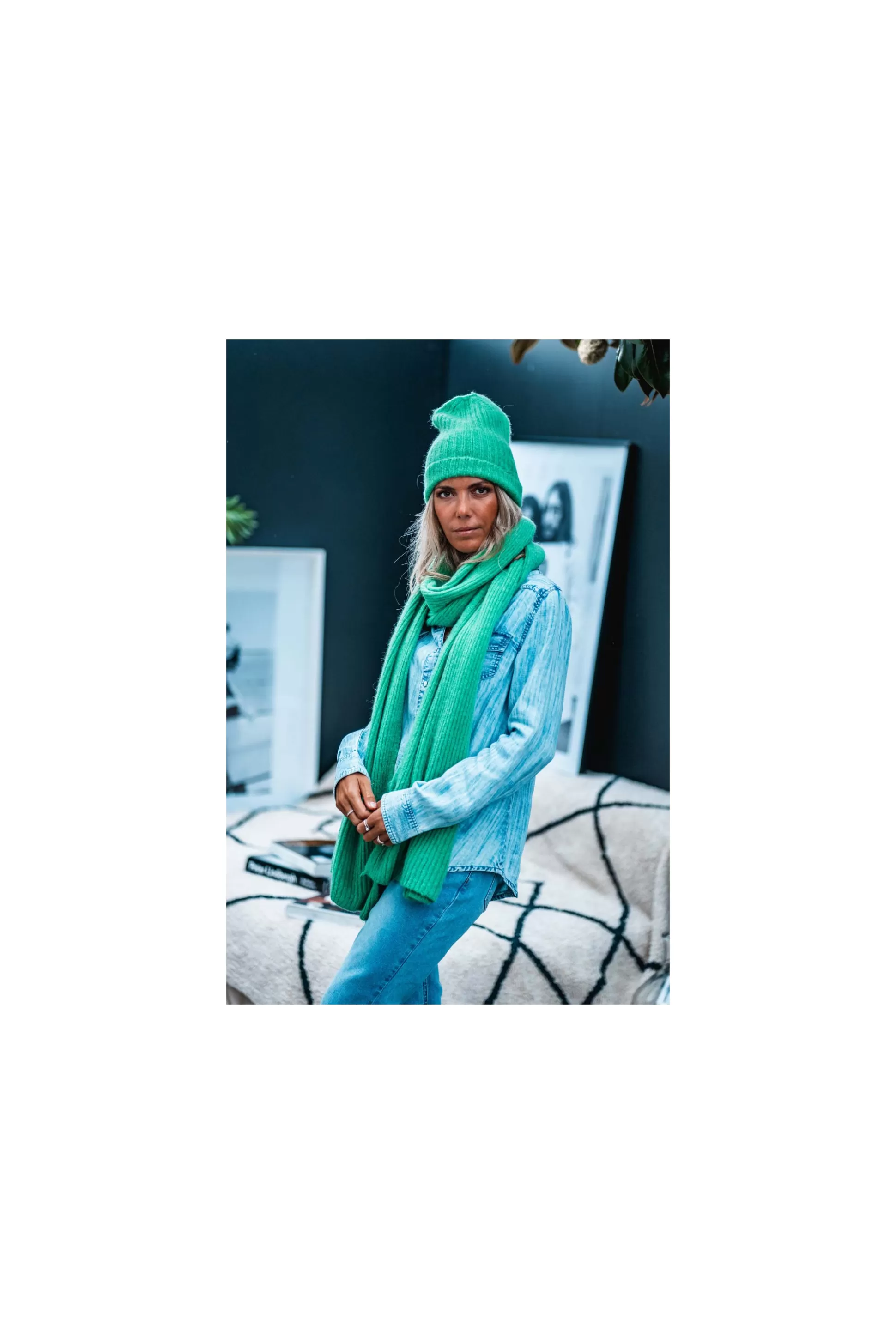 Best Sale Echarpe Lovely Vert Accessoires