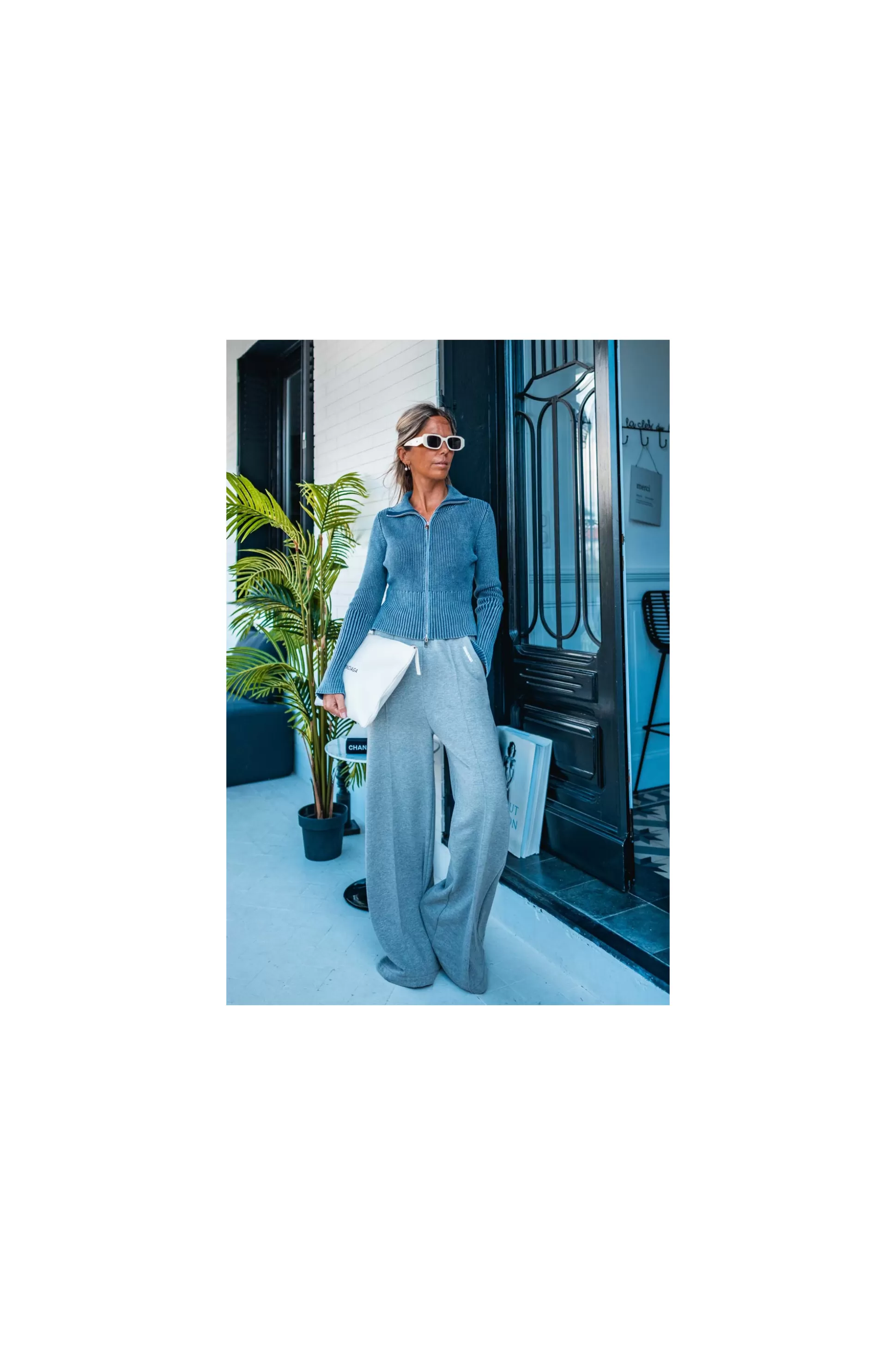 Hot Gilet Axelle Bleu Pulls / Gilets