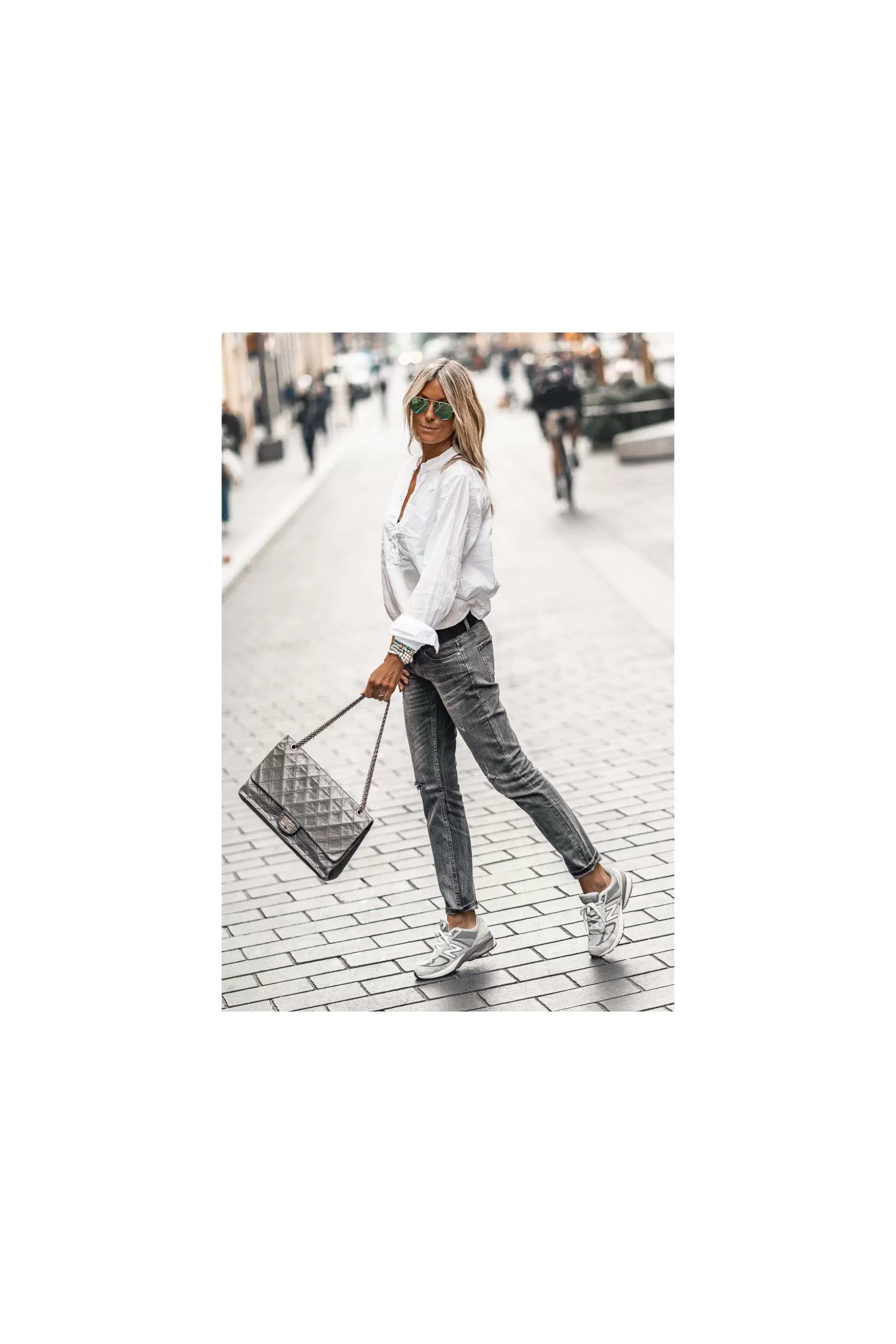 Online Jeans Braxton Gris Jeans