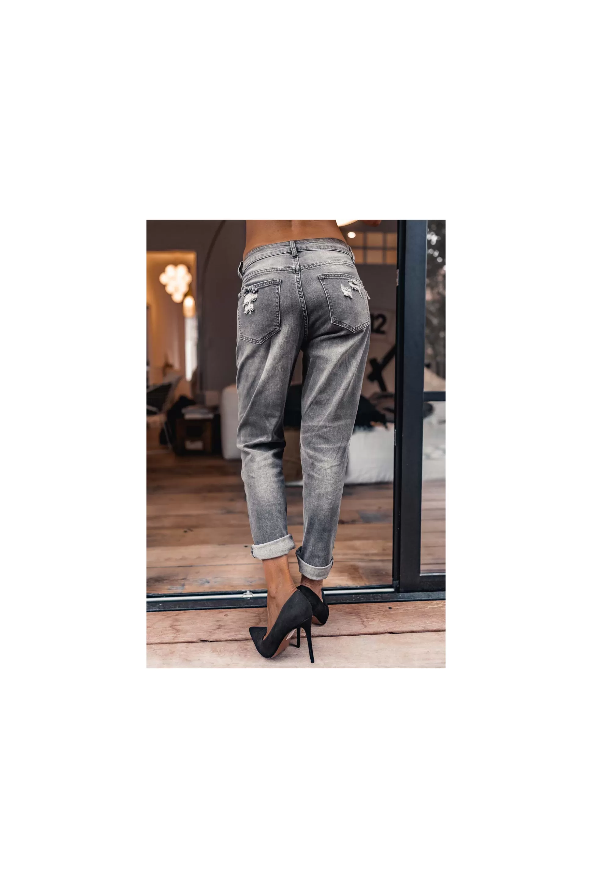Hot Jeans John Anthracite Jeans