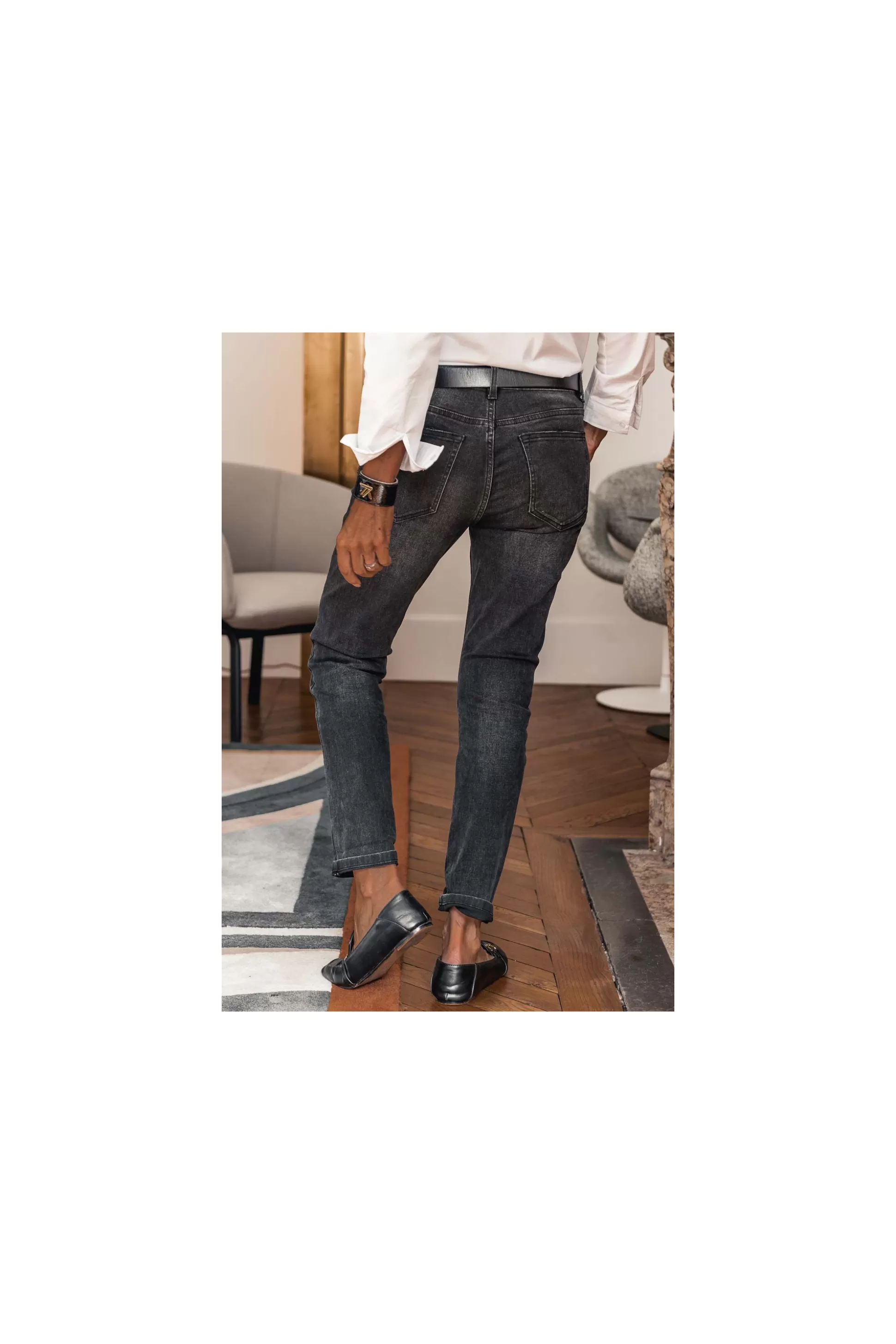 Hot Jeans Relax Austin Anthracite Jeans