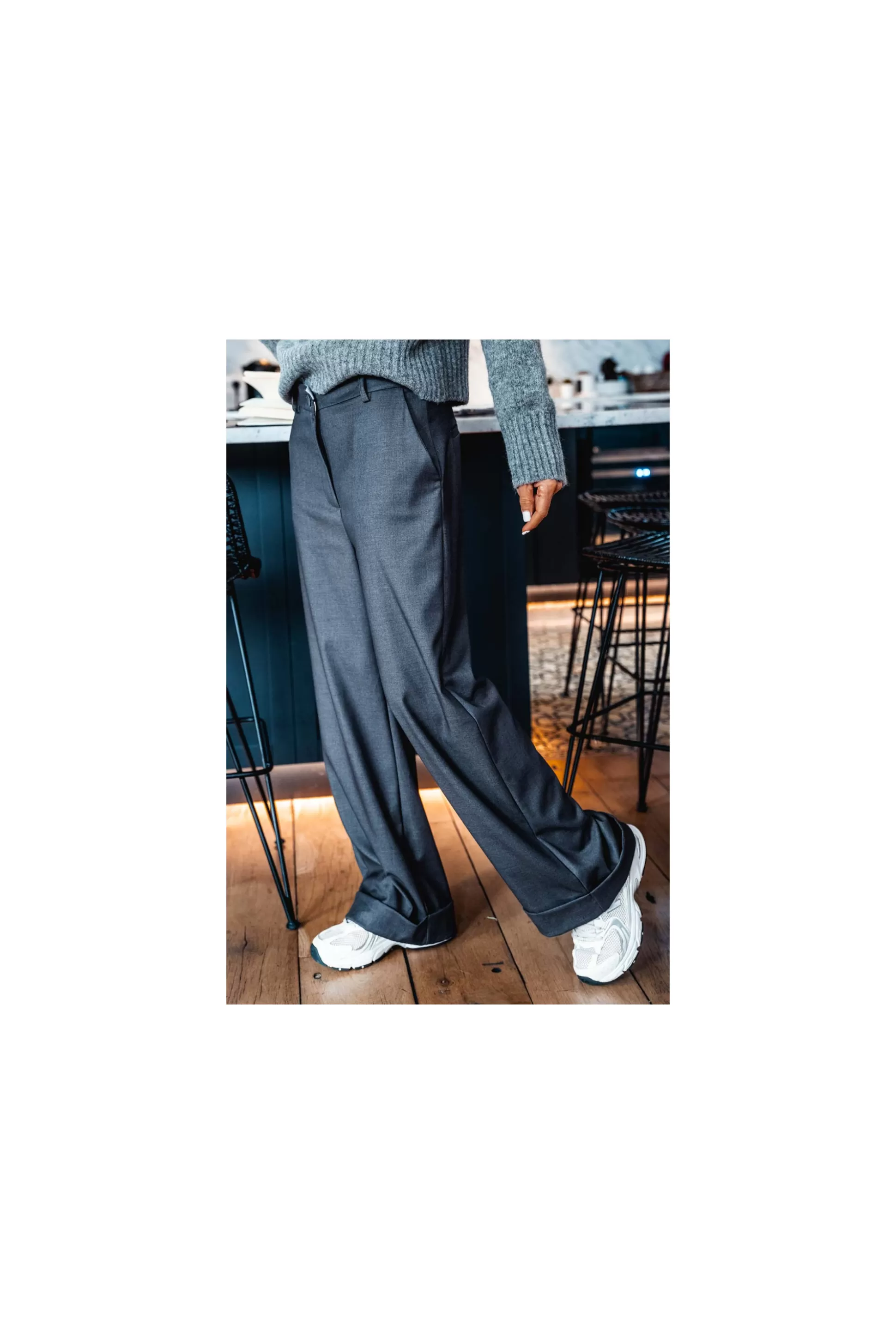 Discount Pantalon Banditas Perris Gris Pantalons / Shorts