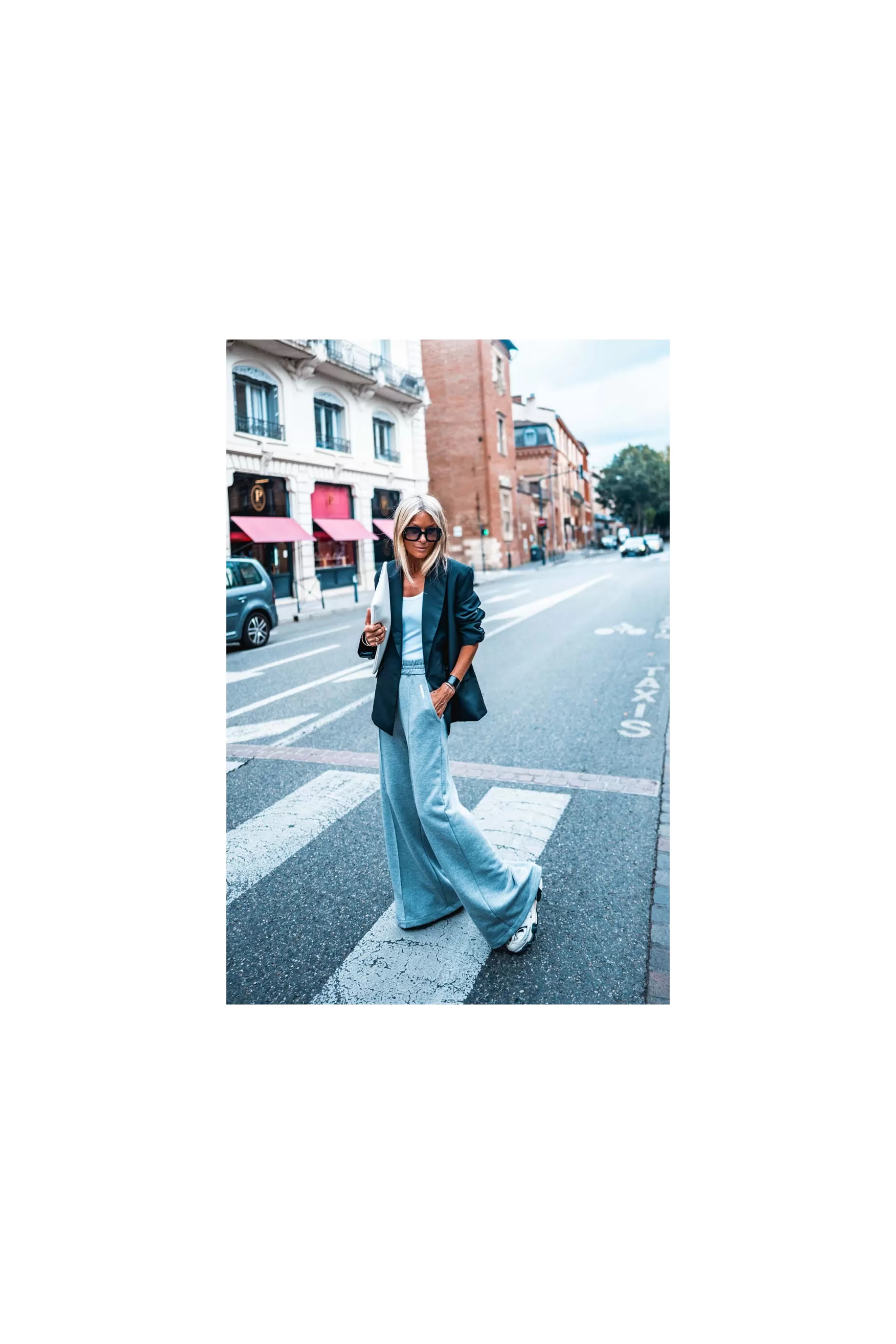 Store Pantalon Lounge Gris Pantalons / Shorts