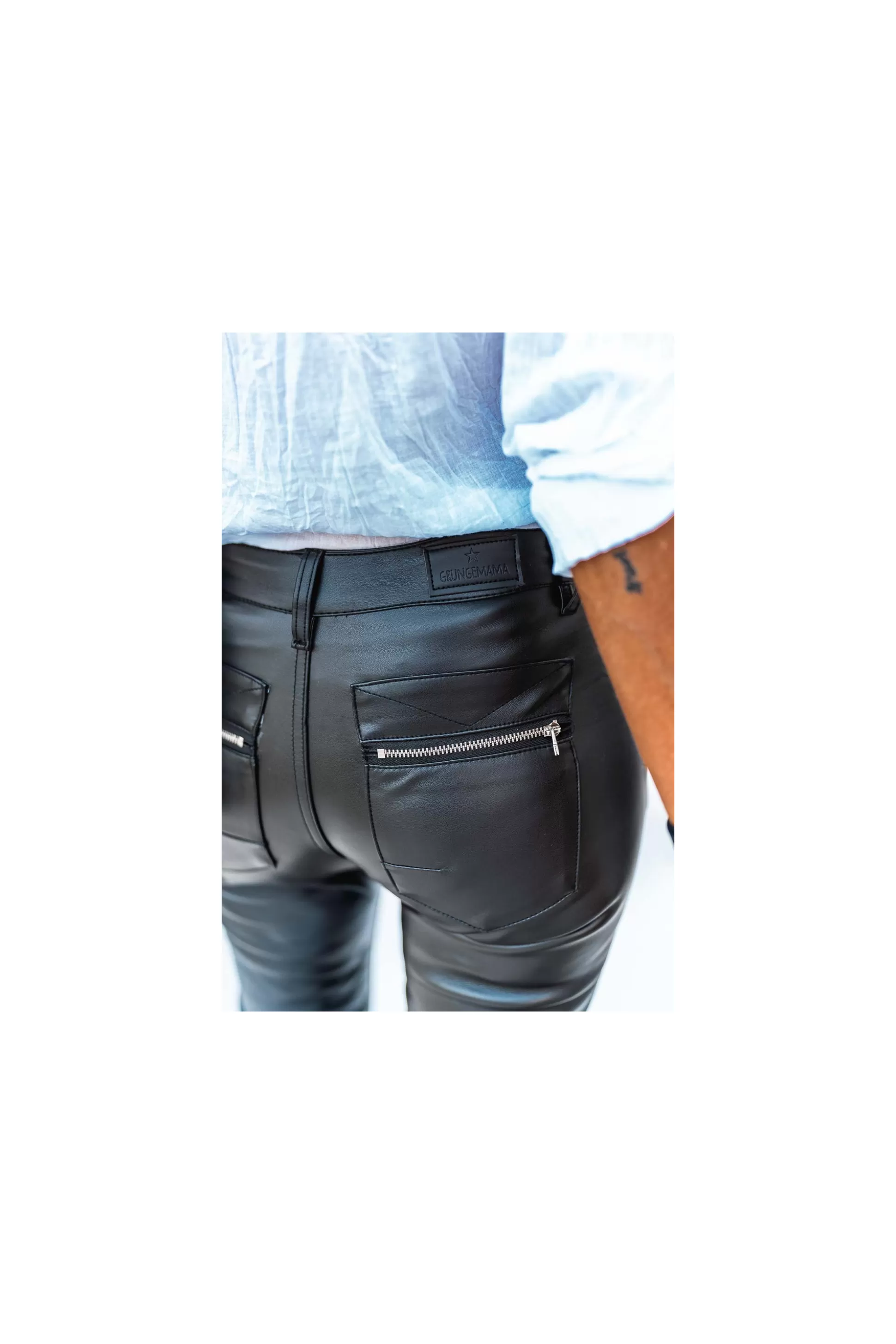 Cheap Pantalon Sydney Similicuir Pantalons / Shorts