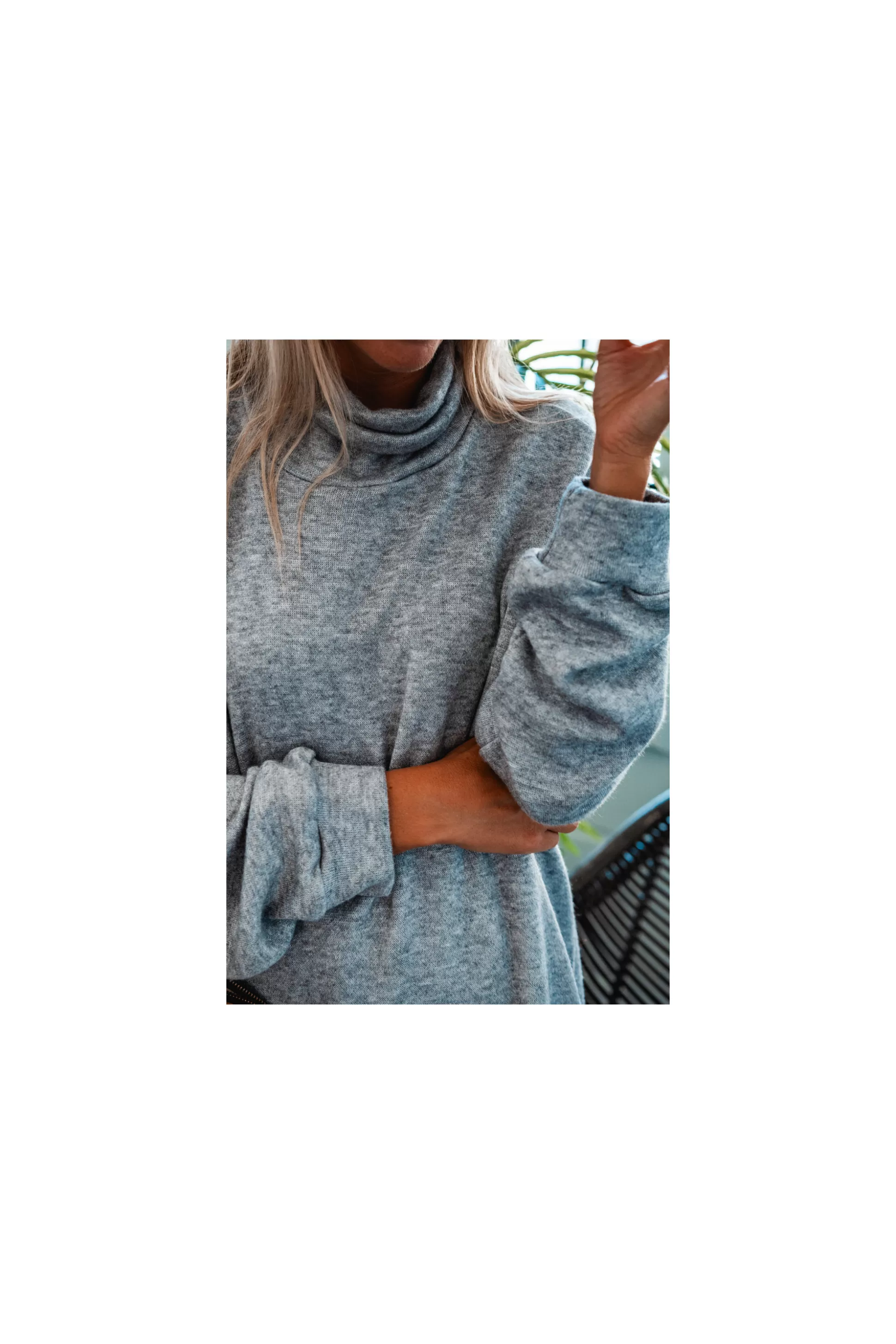 Outlet Pull Banditas Benio Gris Pulls / Gilets