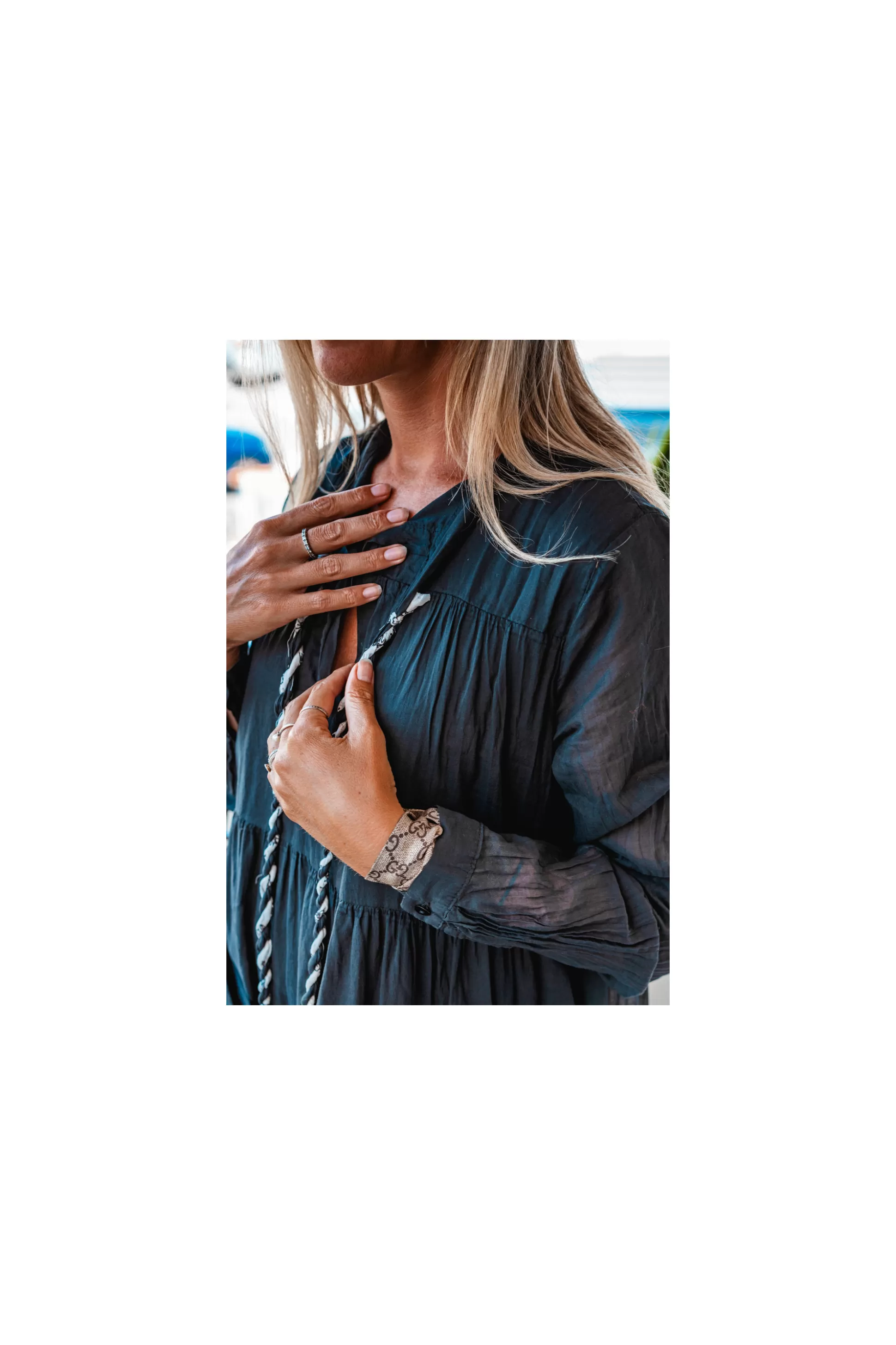 Flash Sale Robe Banditas Hapo Noir Robes / Jupes