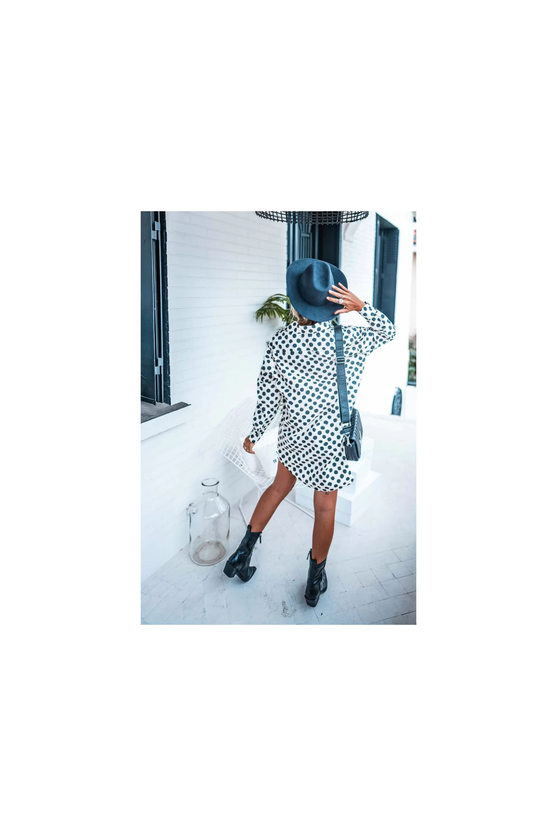 Fashion Robe Banditas Nelia Blanc/noir Robes / Jupes