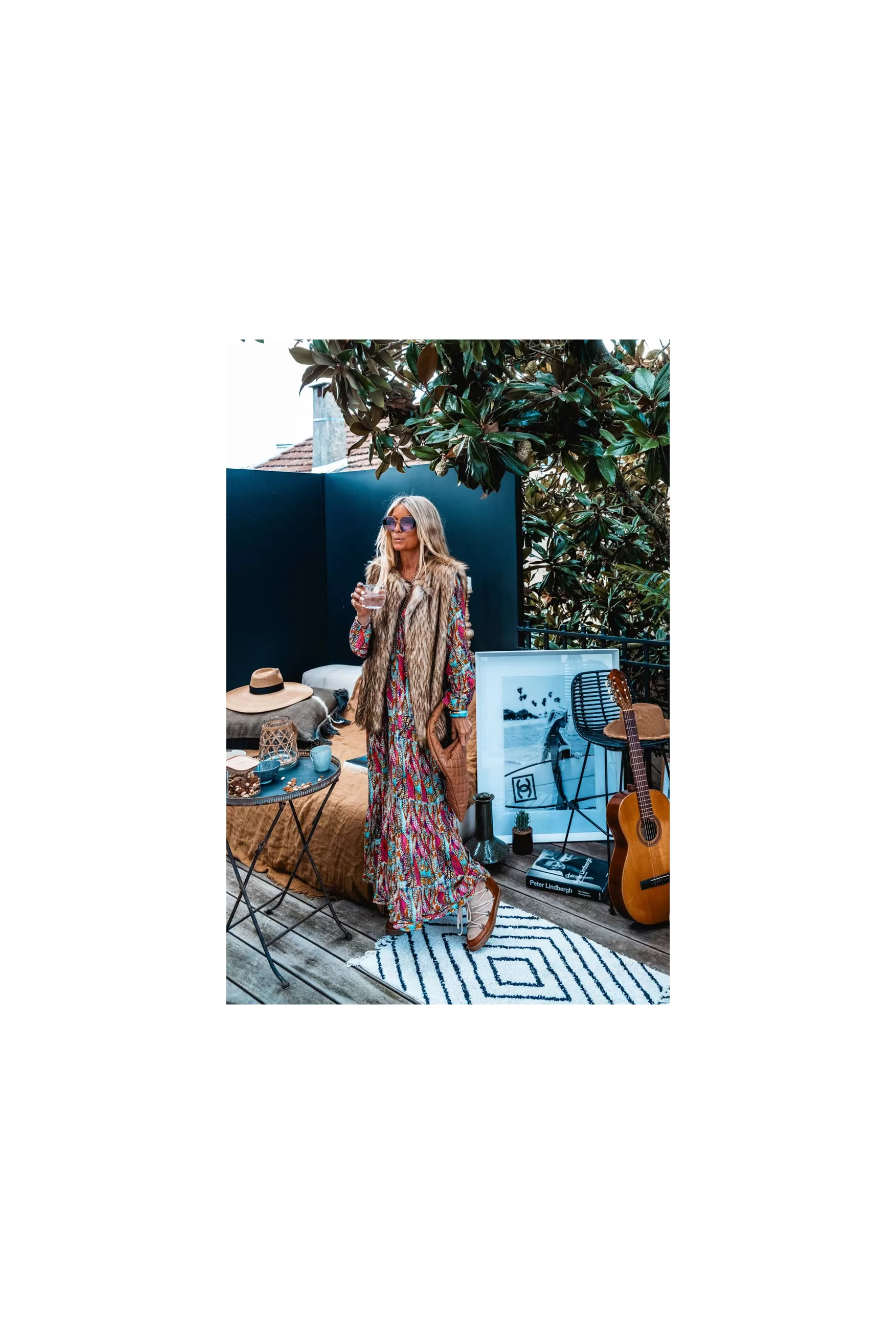 Store Robe Banditas Sybile Imprime Robes / Jupes