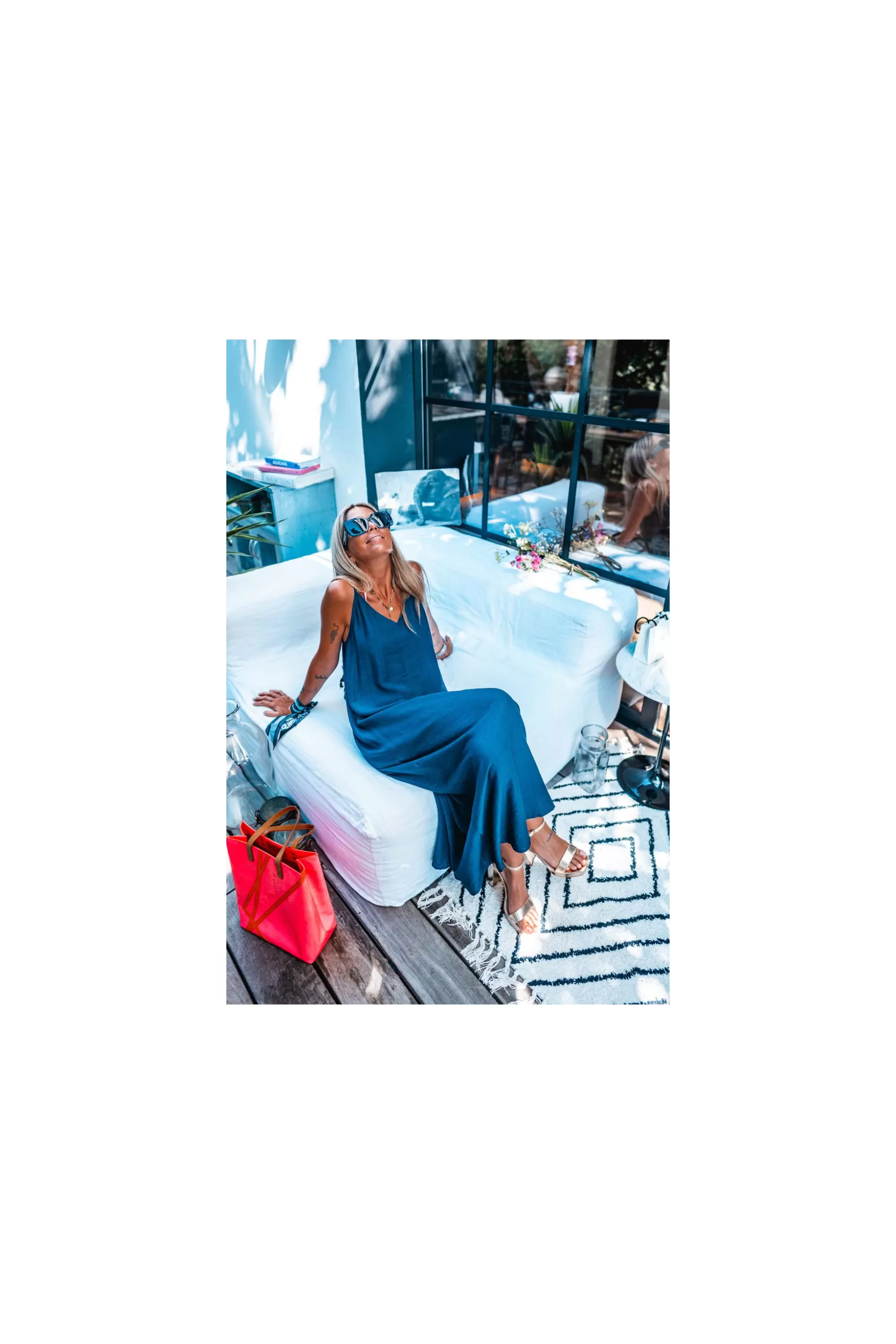 Best Sale Robe Carlyn Bleu Robes / Jupes