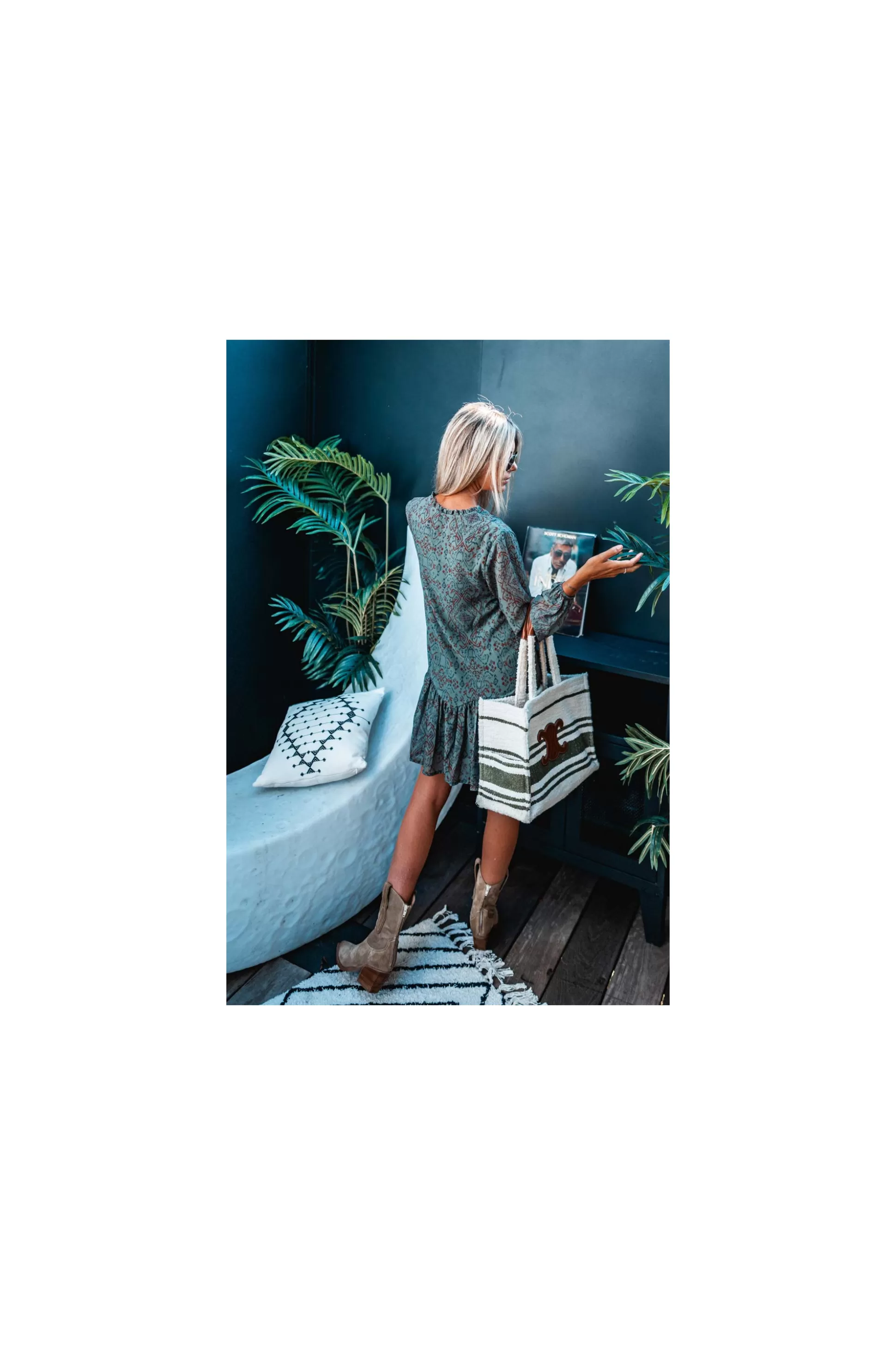 Cheap Robe Courte Robie Kaki Robes / Jupes