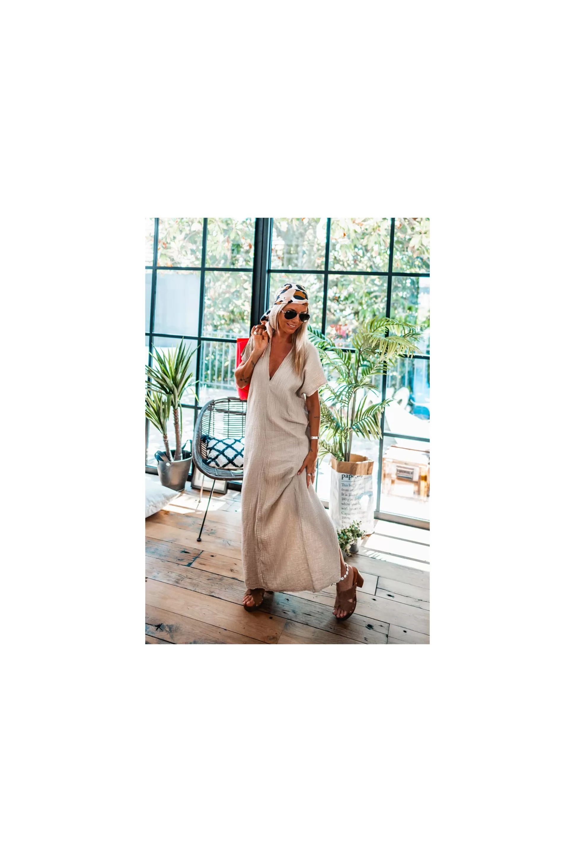 New Robe Alicia Beige Robes / Jupes