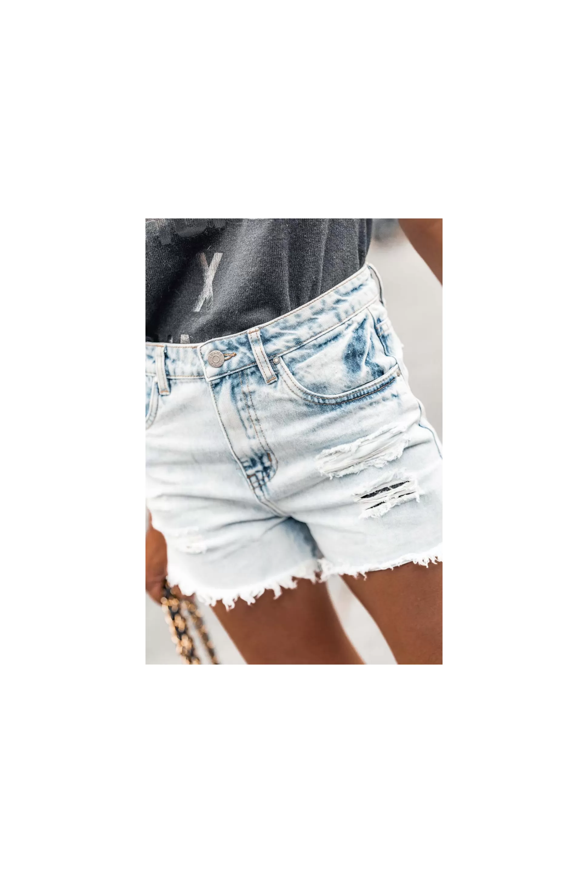 Best Sale Short Pixies Bleu Jeans