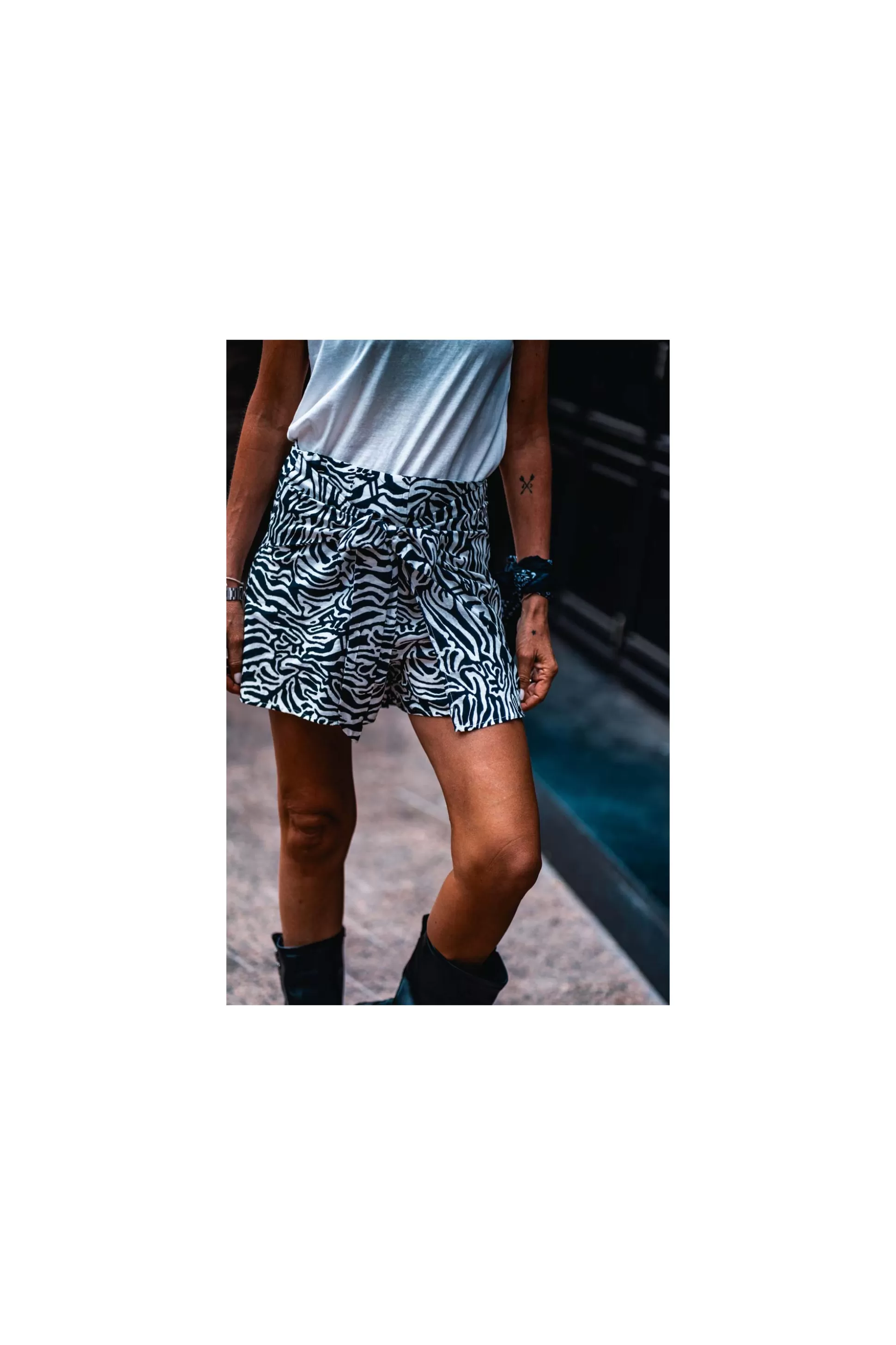 New Short Zelia Zebre Pantalons / Shorts