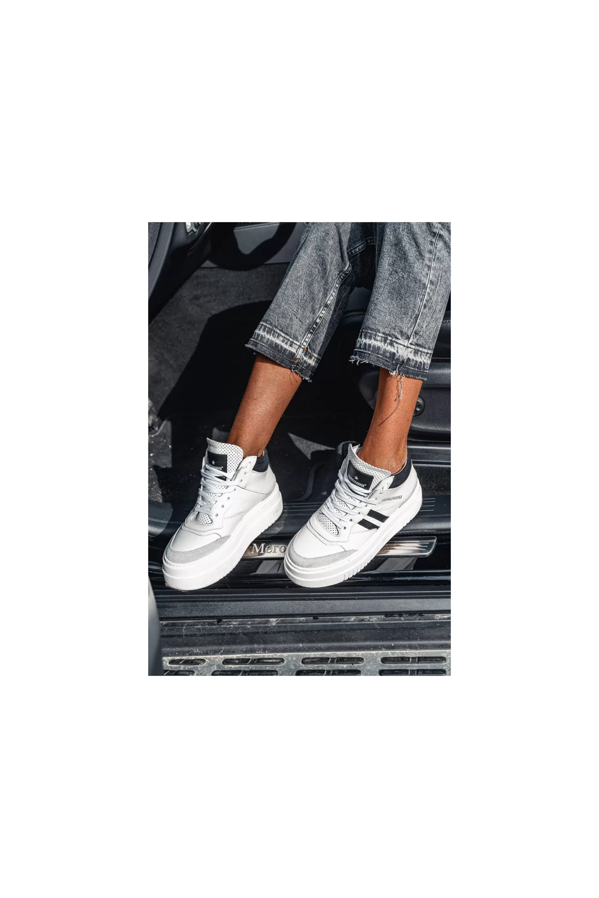 Fashion Sneakers Natti Blanc/noir Chaussures