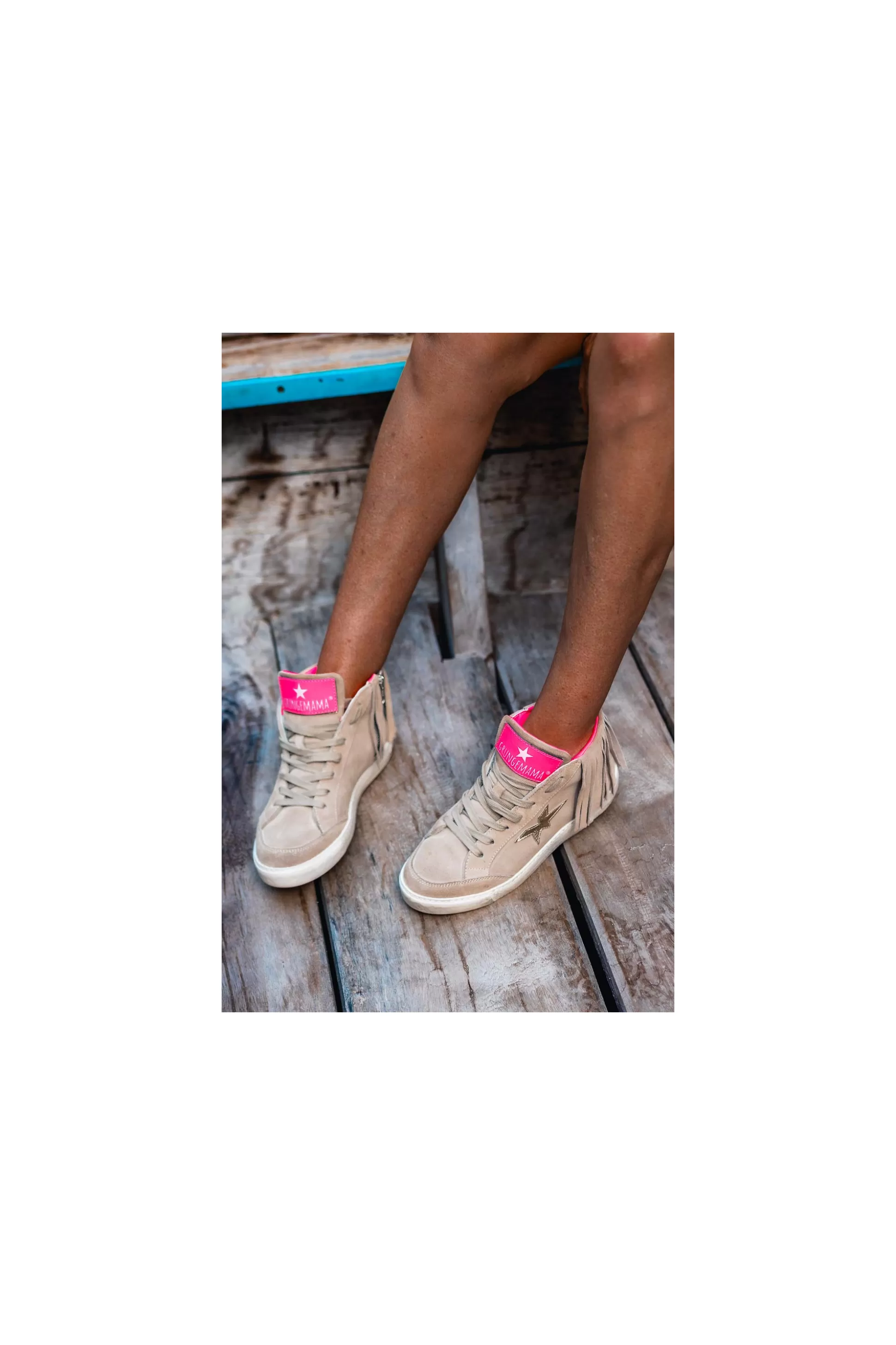 Cheap Sneakers Wild Beige/rose Chaussures