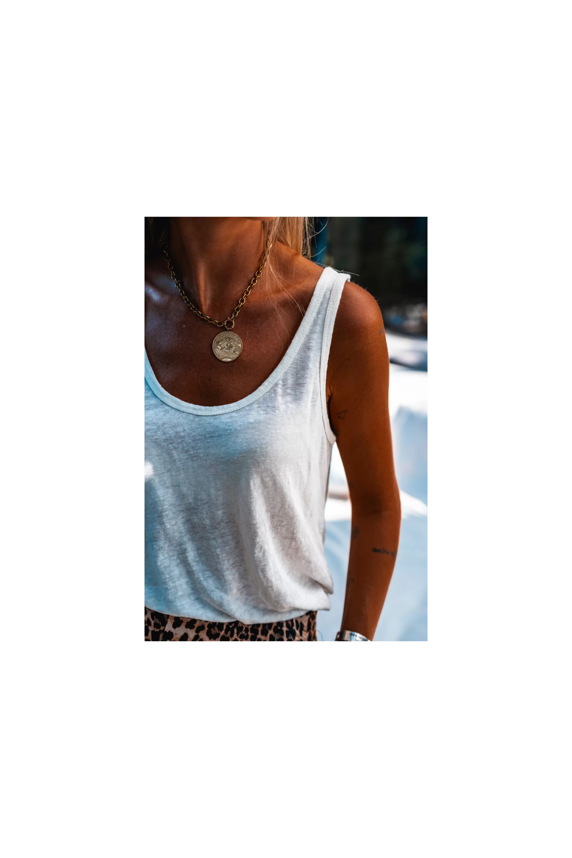 Sale Top LIN Banditas Vedra Blanc T-Shirts / Tops