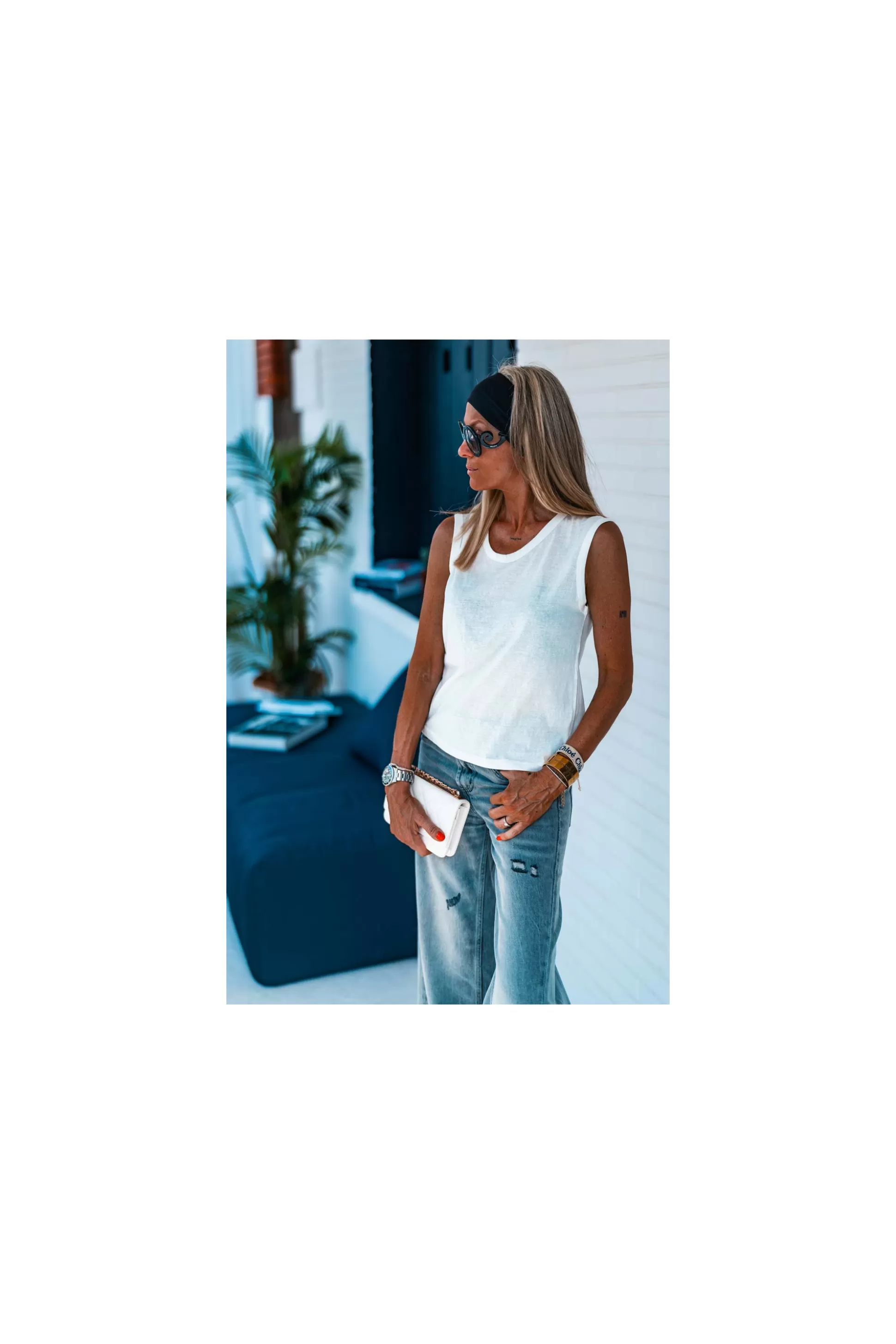 Online Top Padia Blanc T-Shirts / Tops