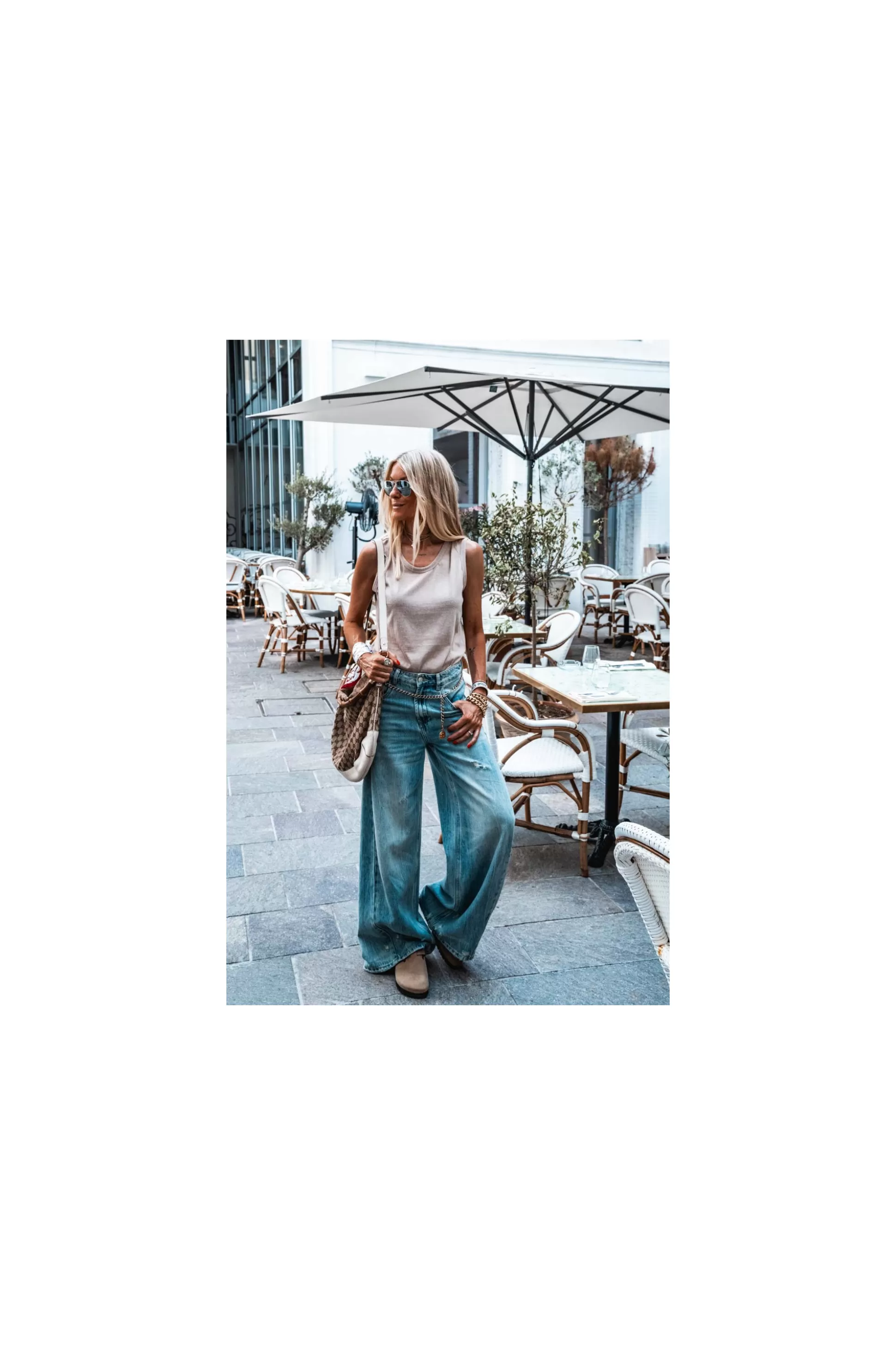 Discount Top Padia Taupe T-Shirts / Tops
