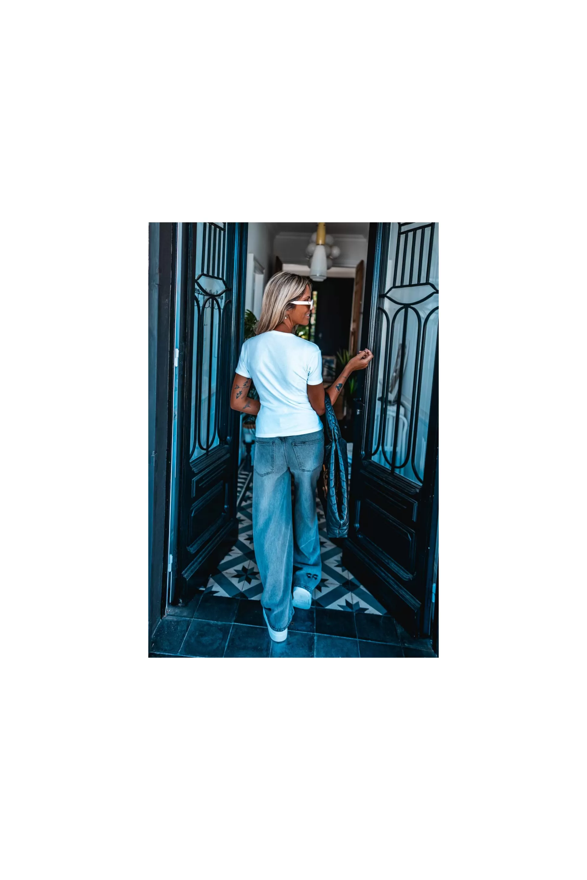 Flash Sale T-shirt Idris Blanc T-Shirts / Tops