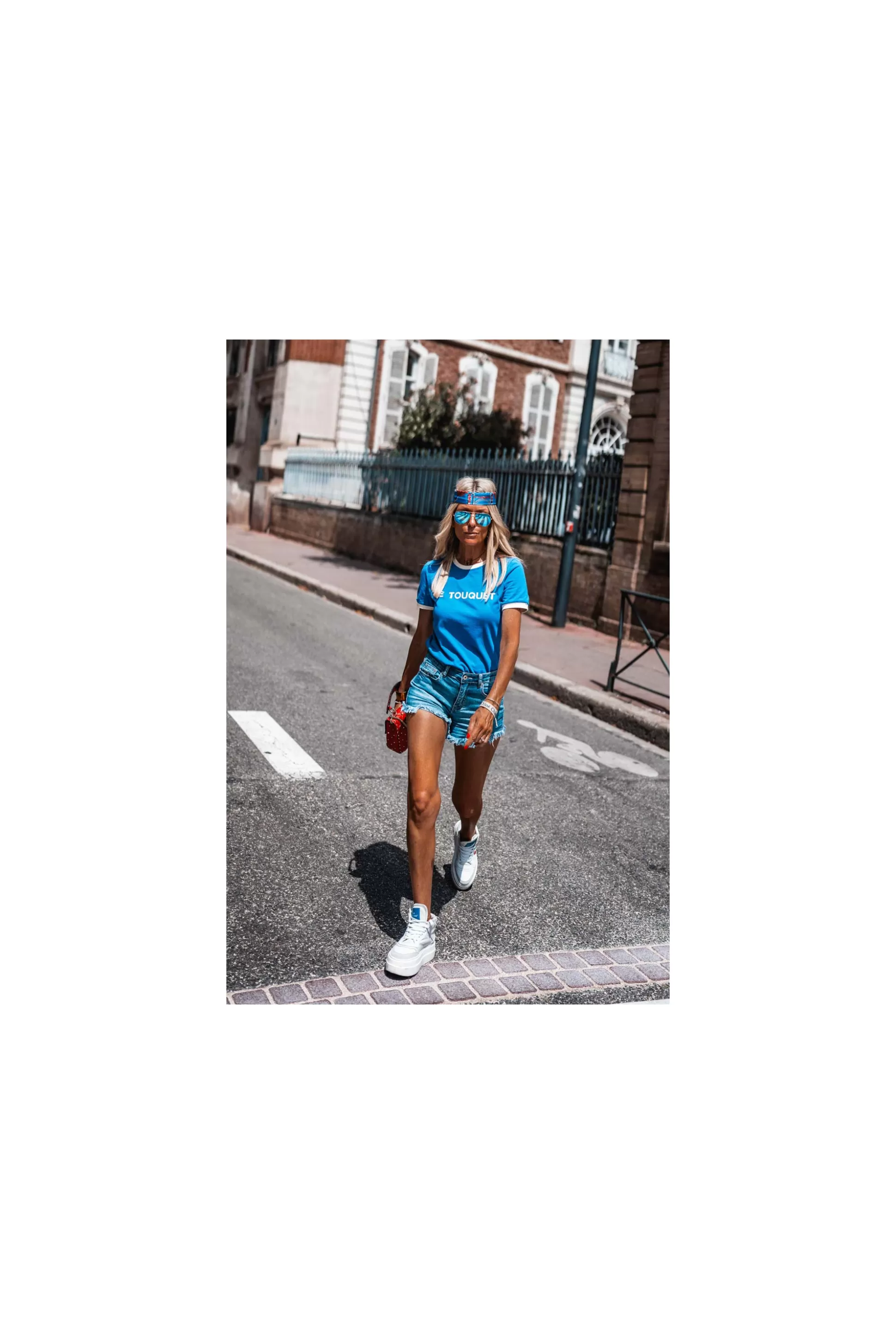 Fashion T-shirt Le Touquet Bleu T-Shirts / Tops