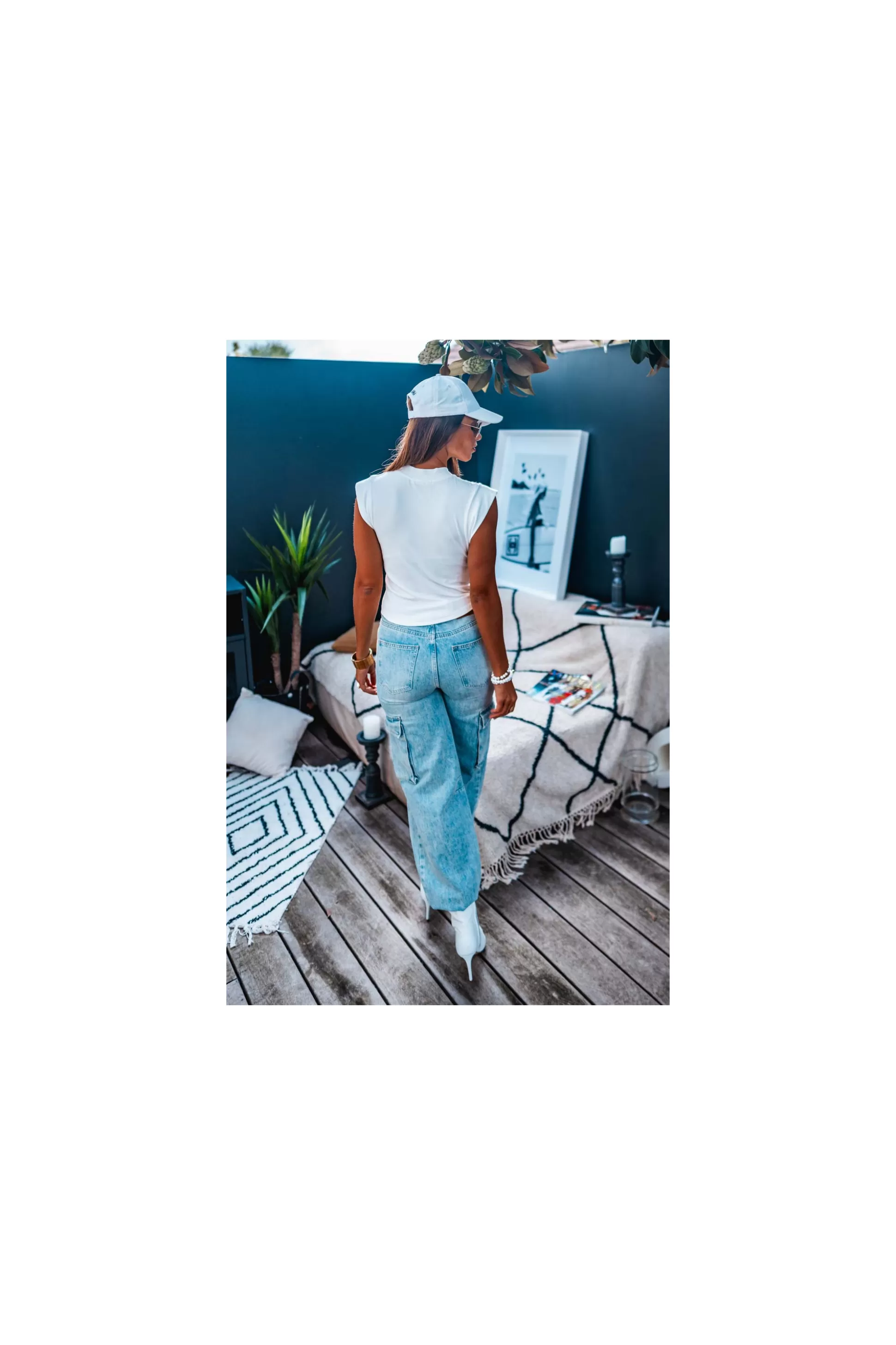 Flash Sale T-shirt Noori Blanc T-Shirts / Tops
