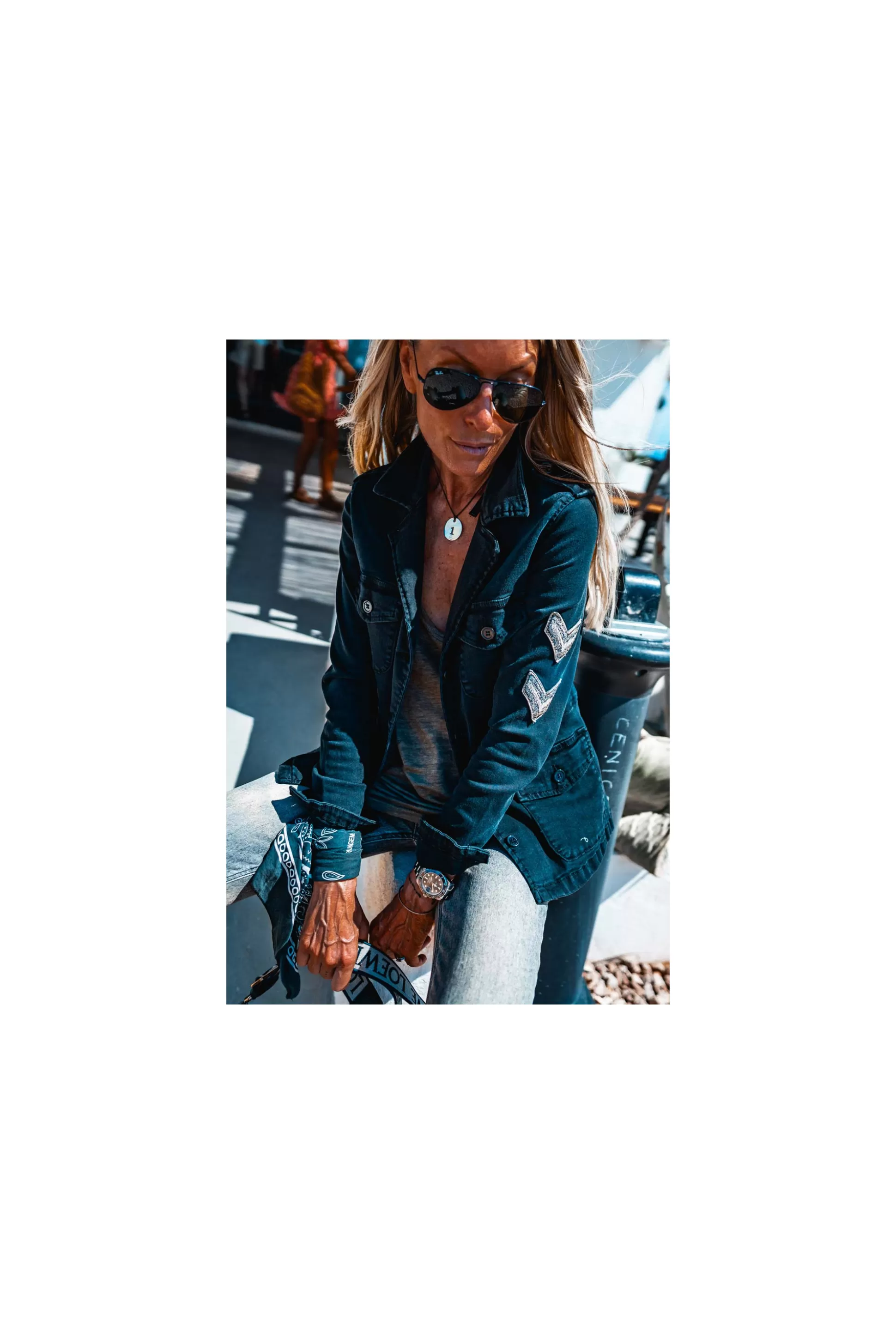 New Veste Militaire New Mady Noir Vestes / Manteaux